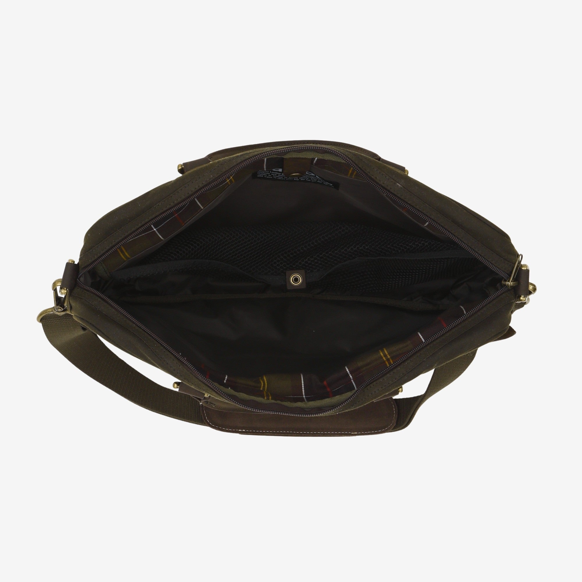 Wax Cotton Satchel