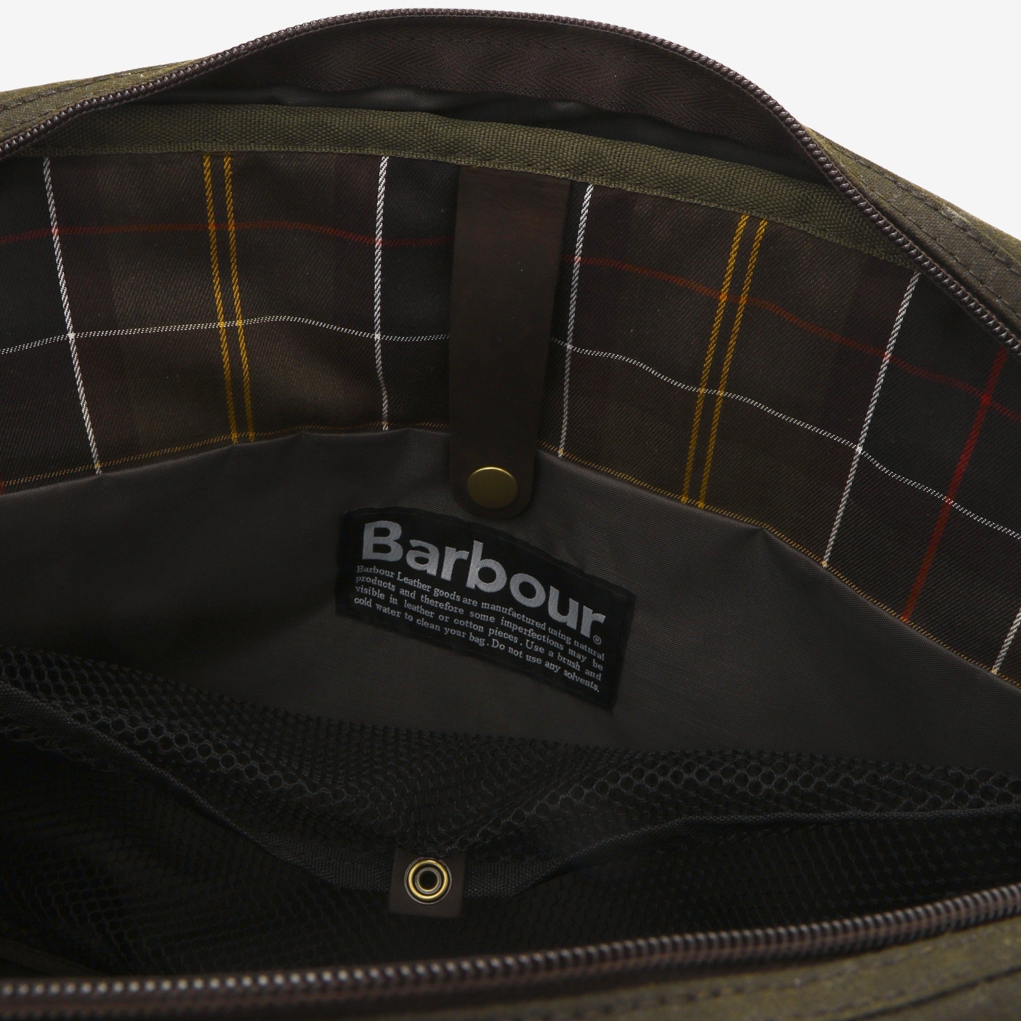 Wax Cotton Satchel