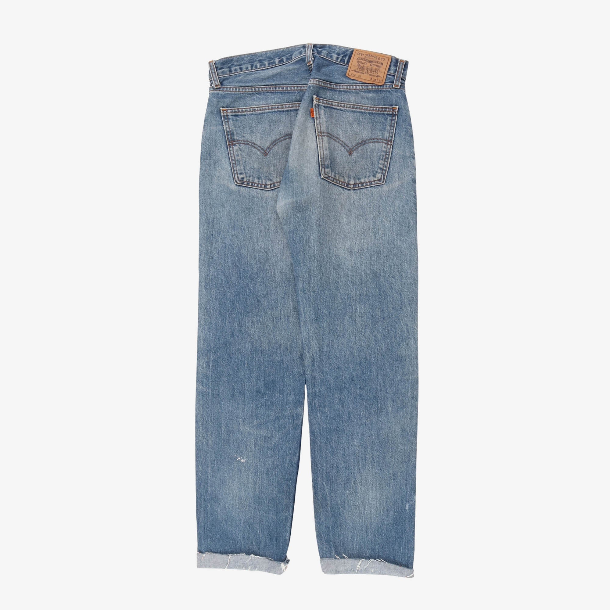 Vintage Orange Tag Denim