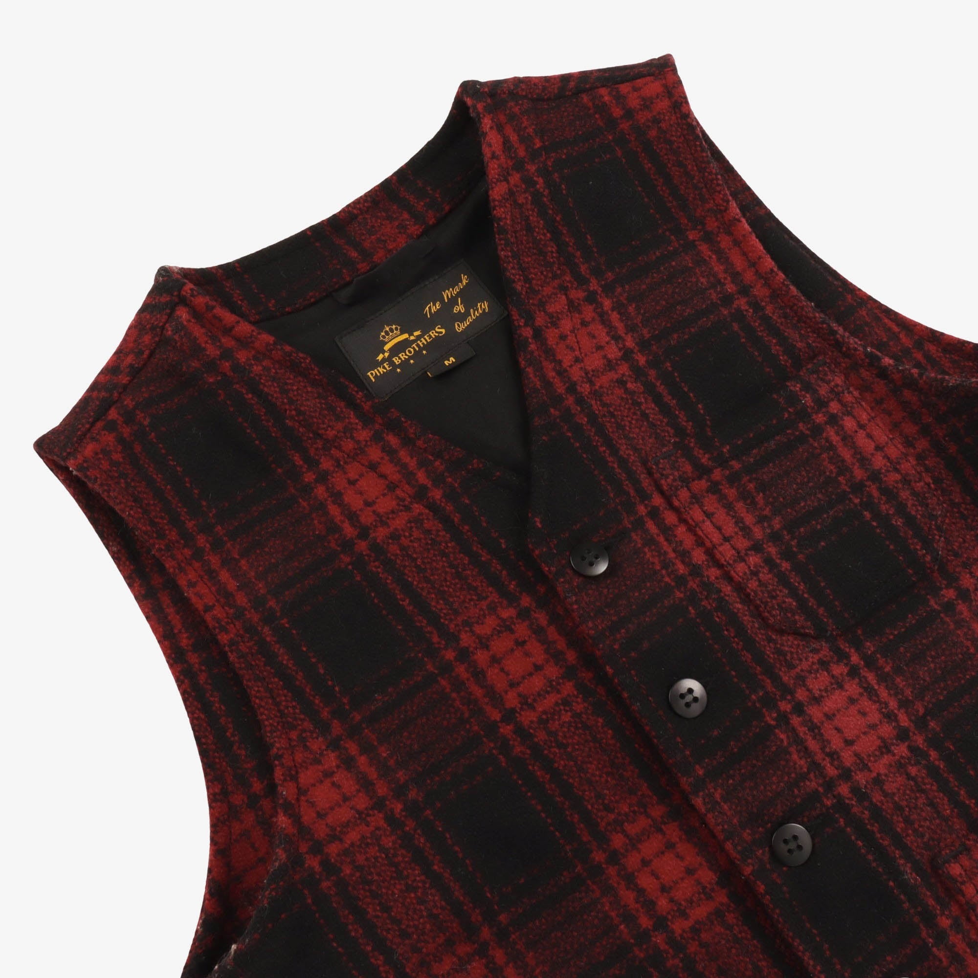 Plaid Romer Vest