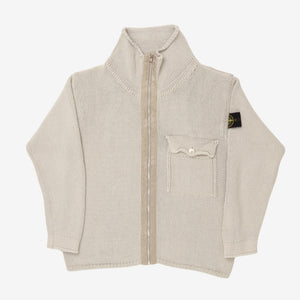 Vintage Zip Knit Cardigan