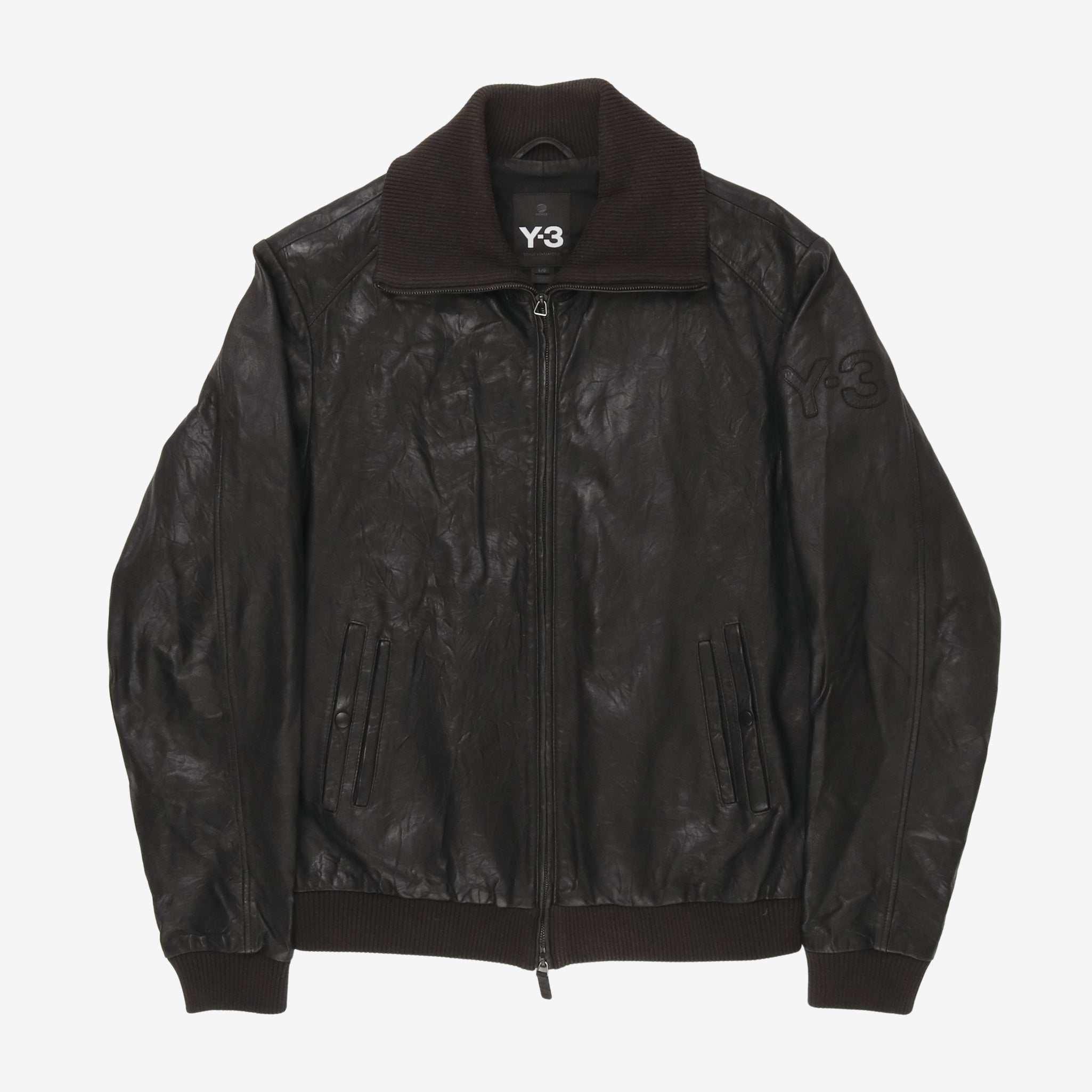 Y-3 Leather Jacket