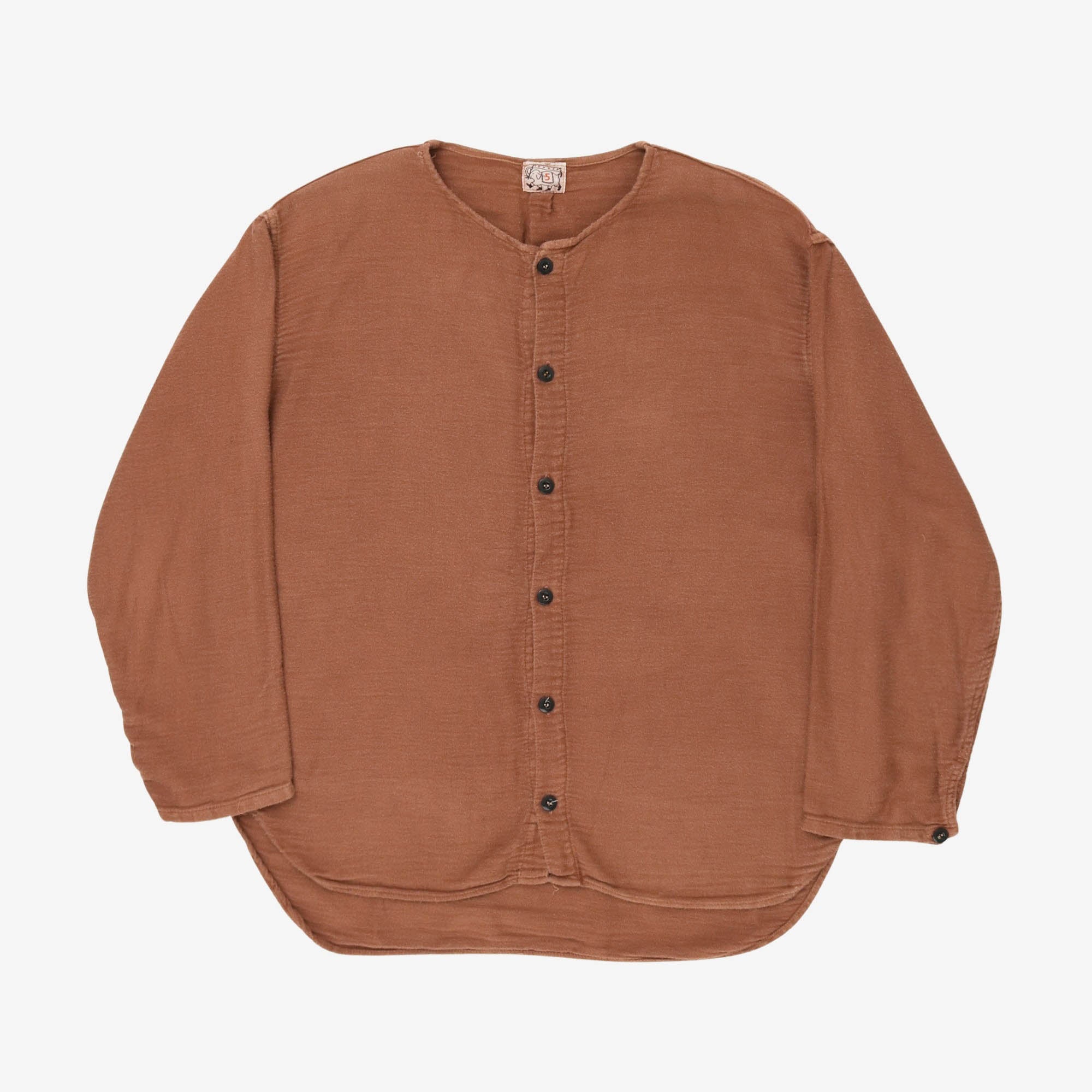 Type 421 Collarless Tail Shirt