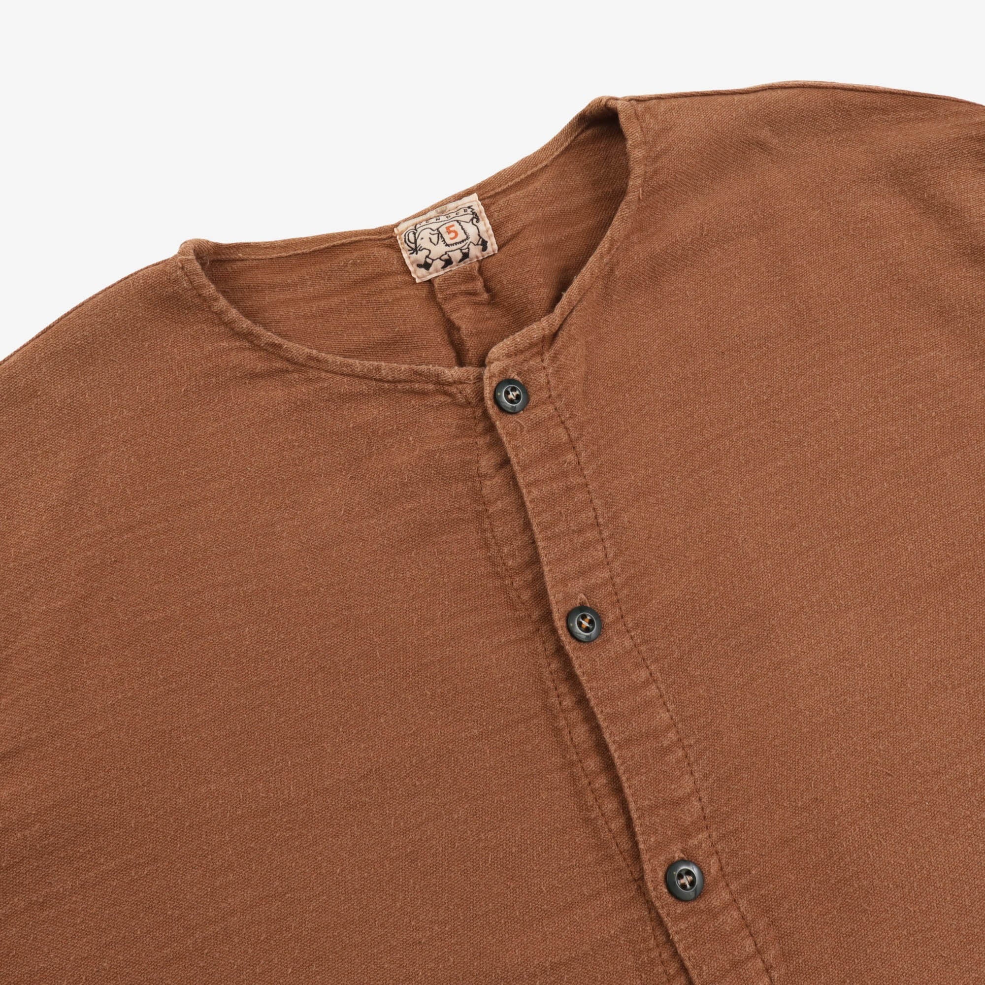 Type 421 Collarless Tail Shirt