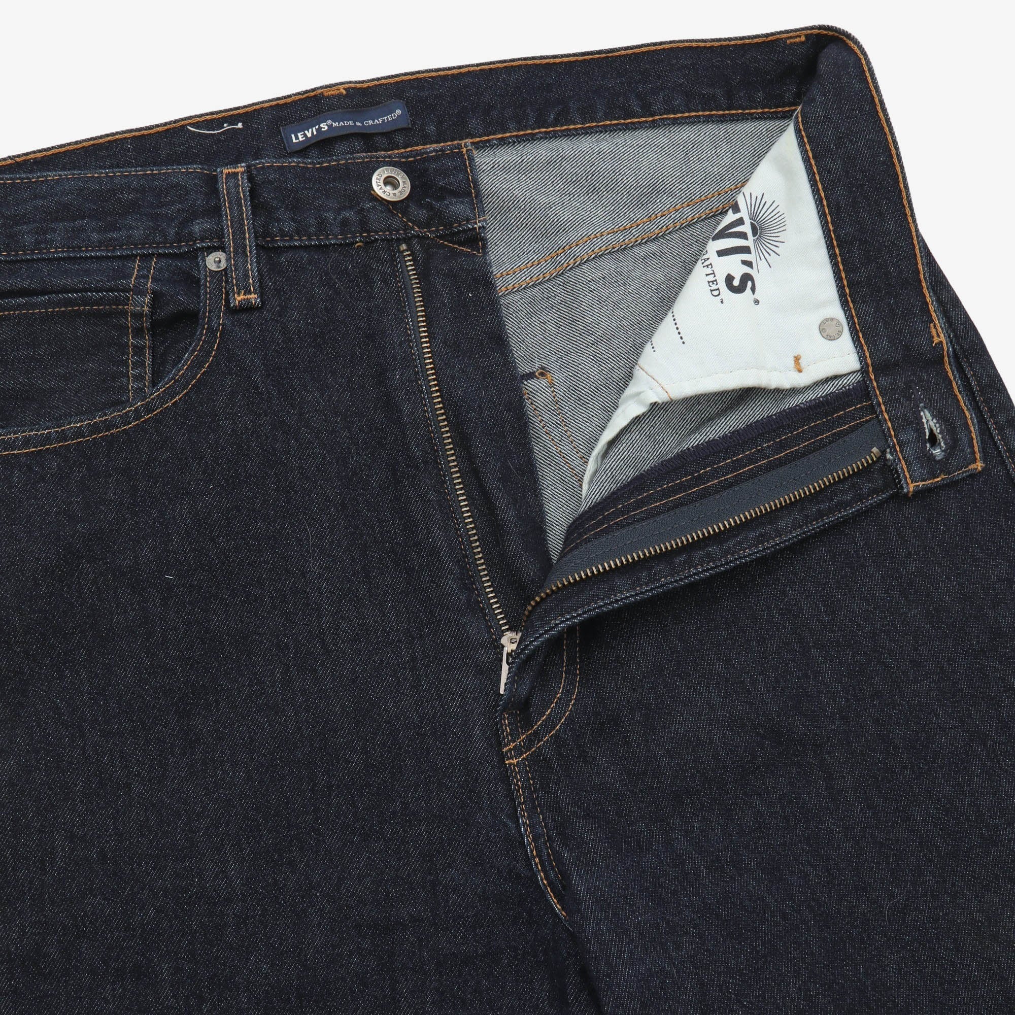 High Rise Straight Denim (33W X 31.5L)