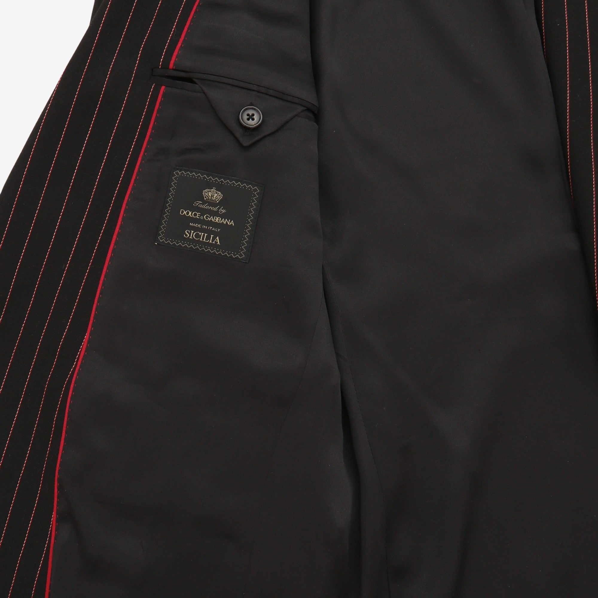 3-Piece Pinstripe Suit