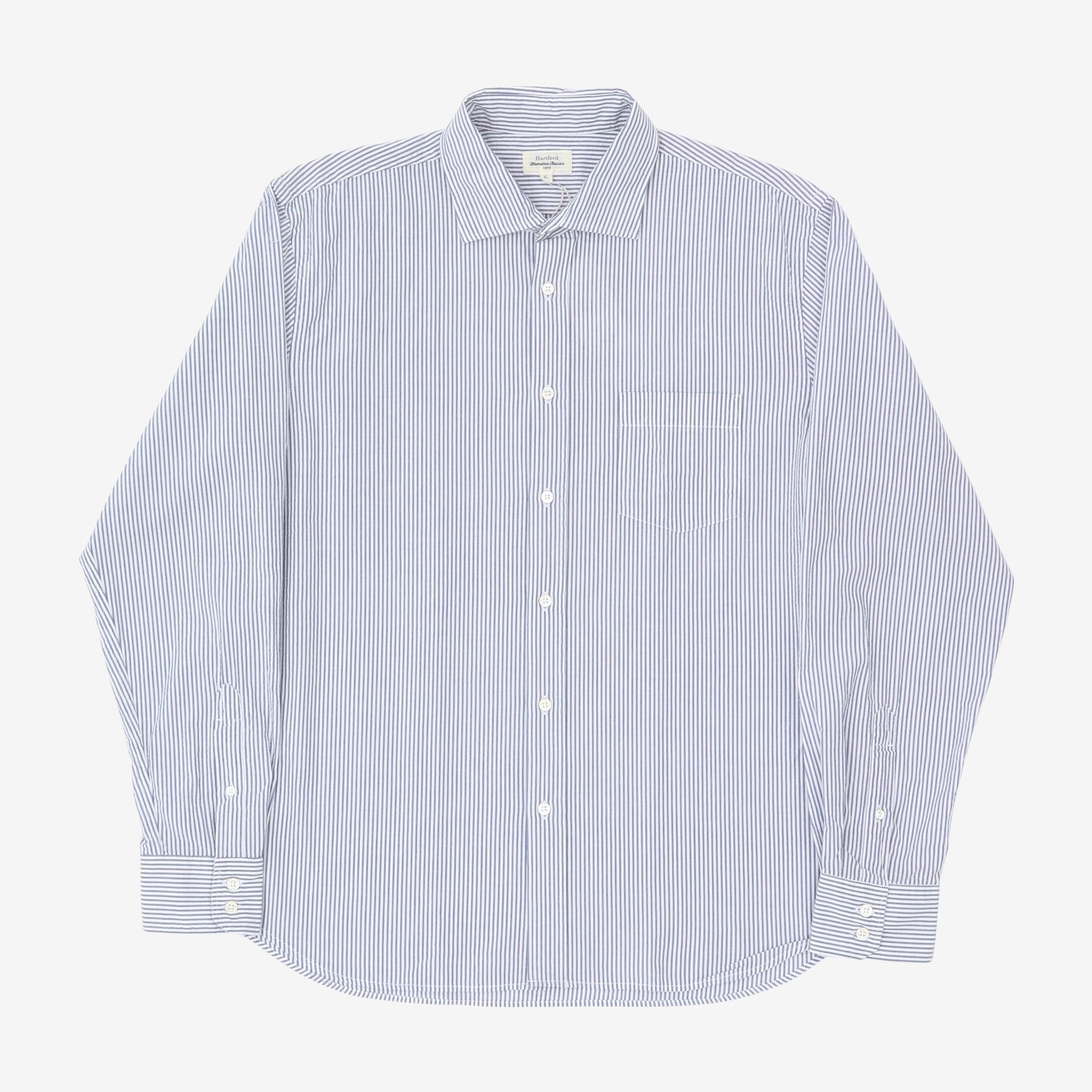 Paul Striped Seersucker Shirt