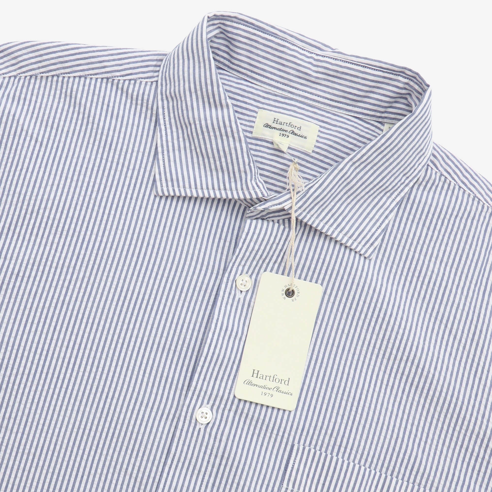Paul Striped Seersucker Shirt
