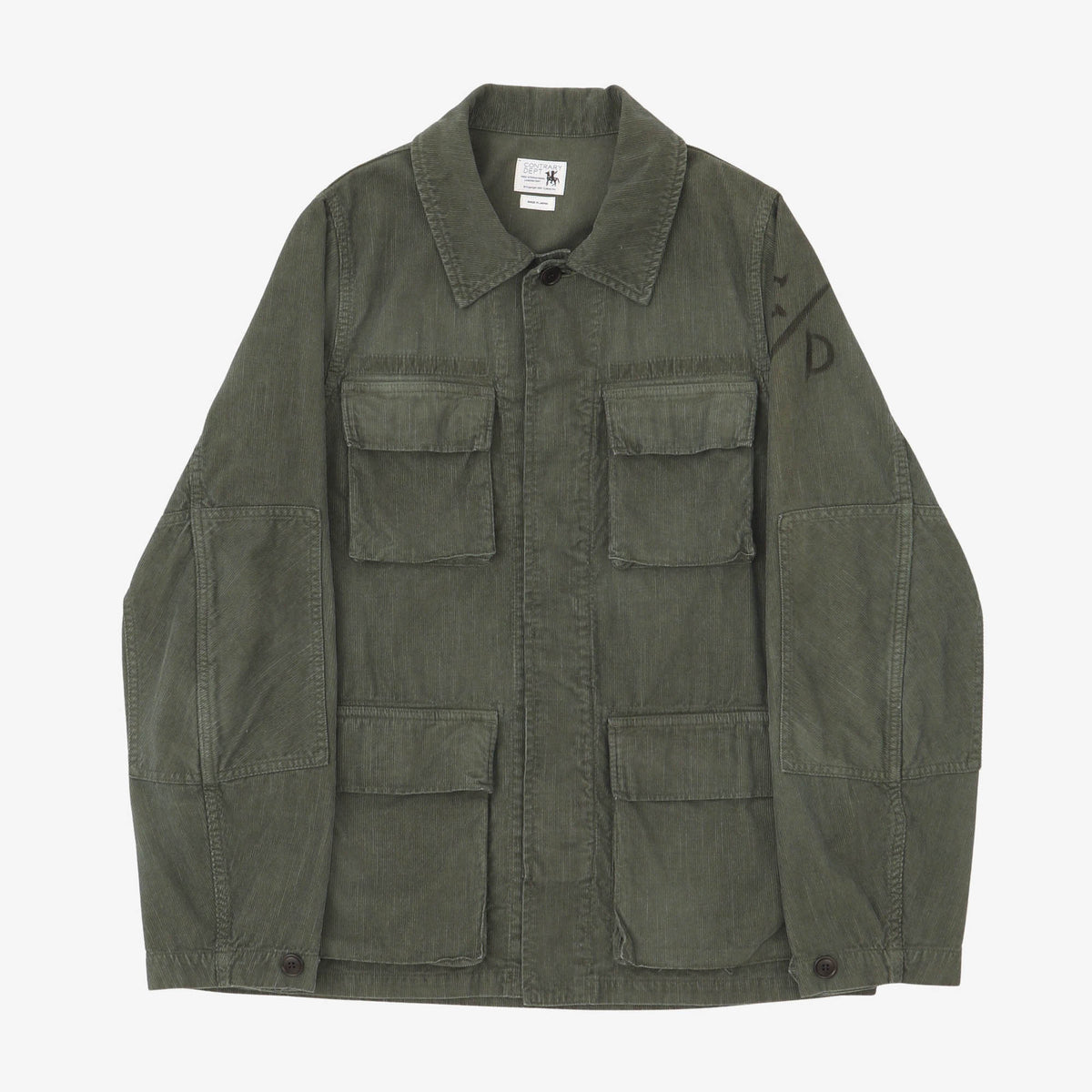 visvim - KILGORE JKT DAMAGED 新品未使用 OLIVE S] VISVIM 12AW Kilgore Dmgd Chino Jacket Olive
