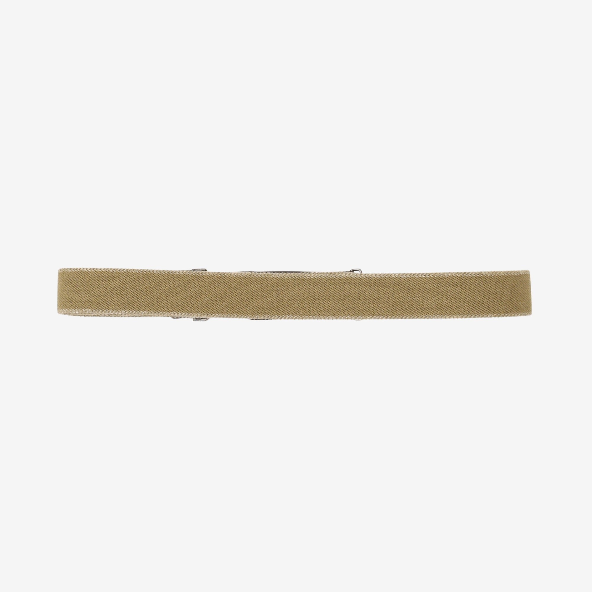 Canvas Leather Belt