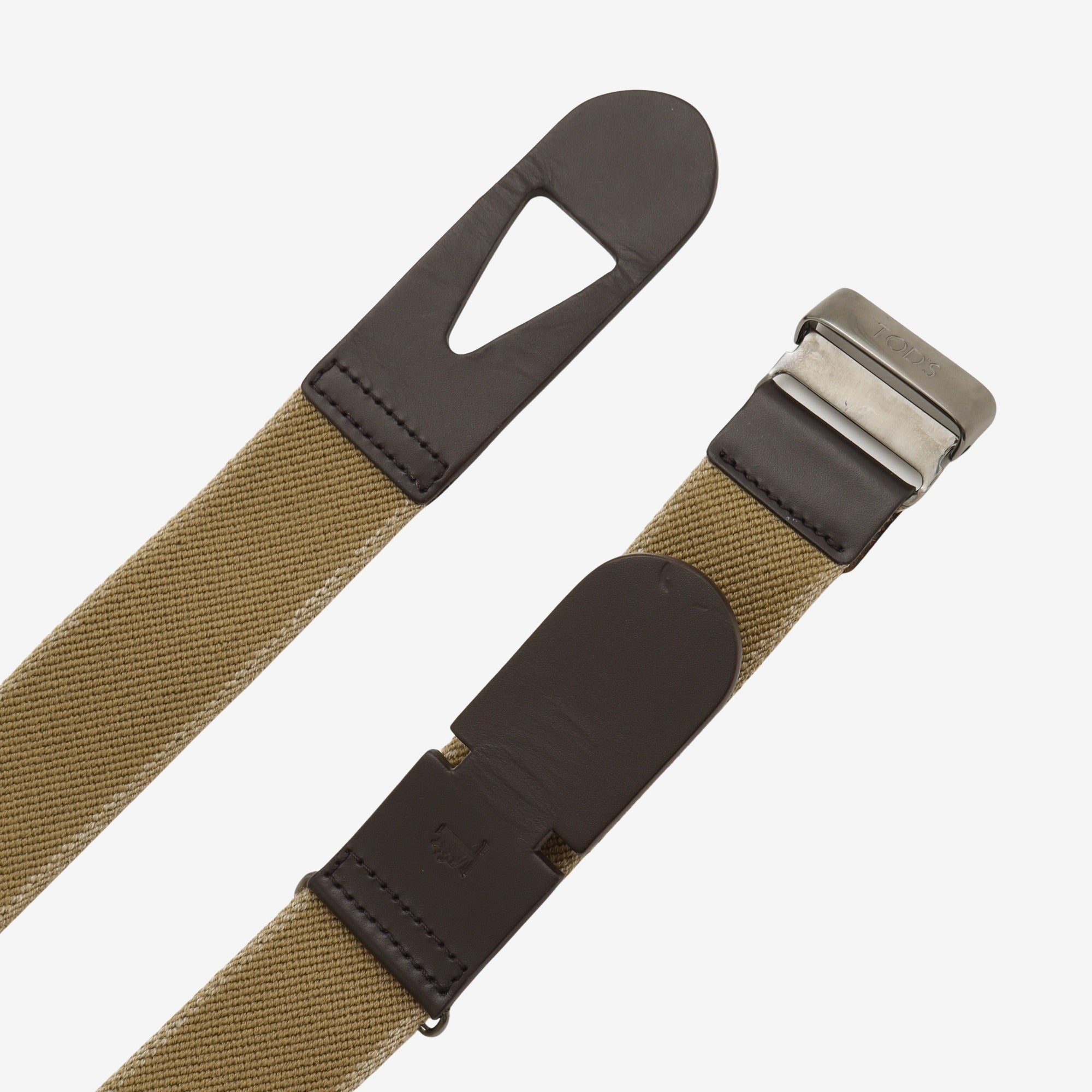 Canvas Leather Belt