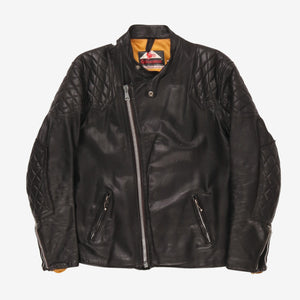 60s/70s Highwayman Leather Jacket (Fits UK40)