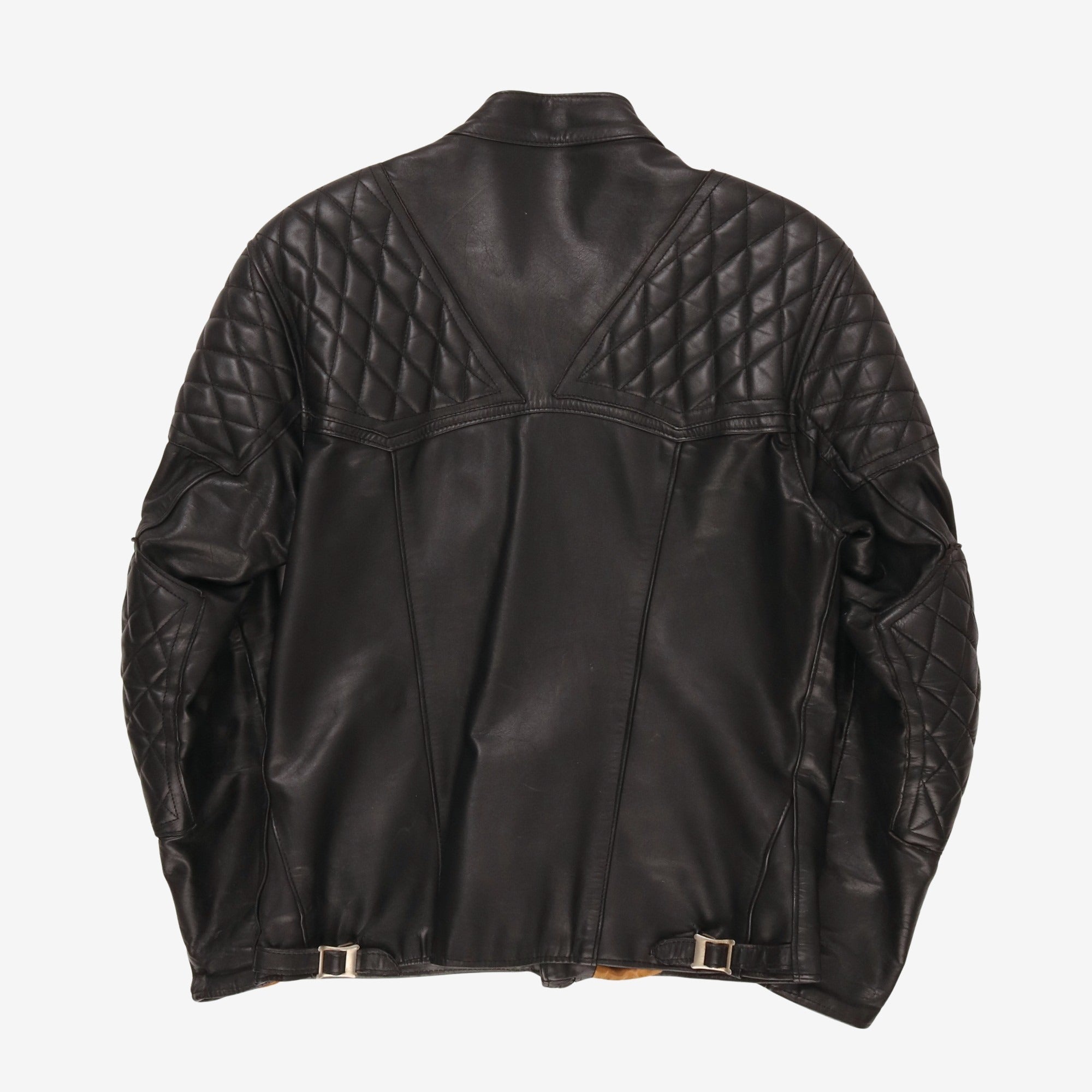 60s/70s Highwayman Leather Jacket (Fits UK40)