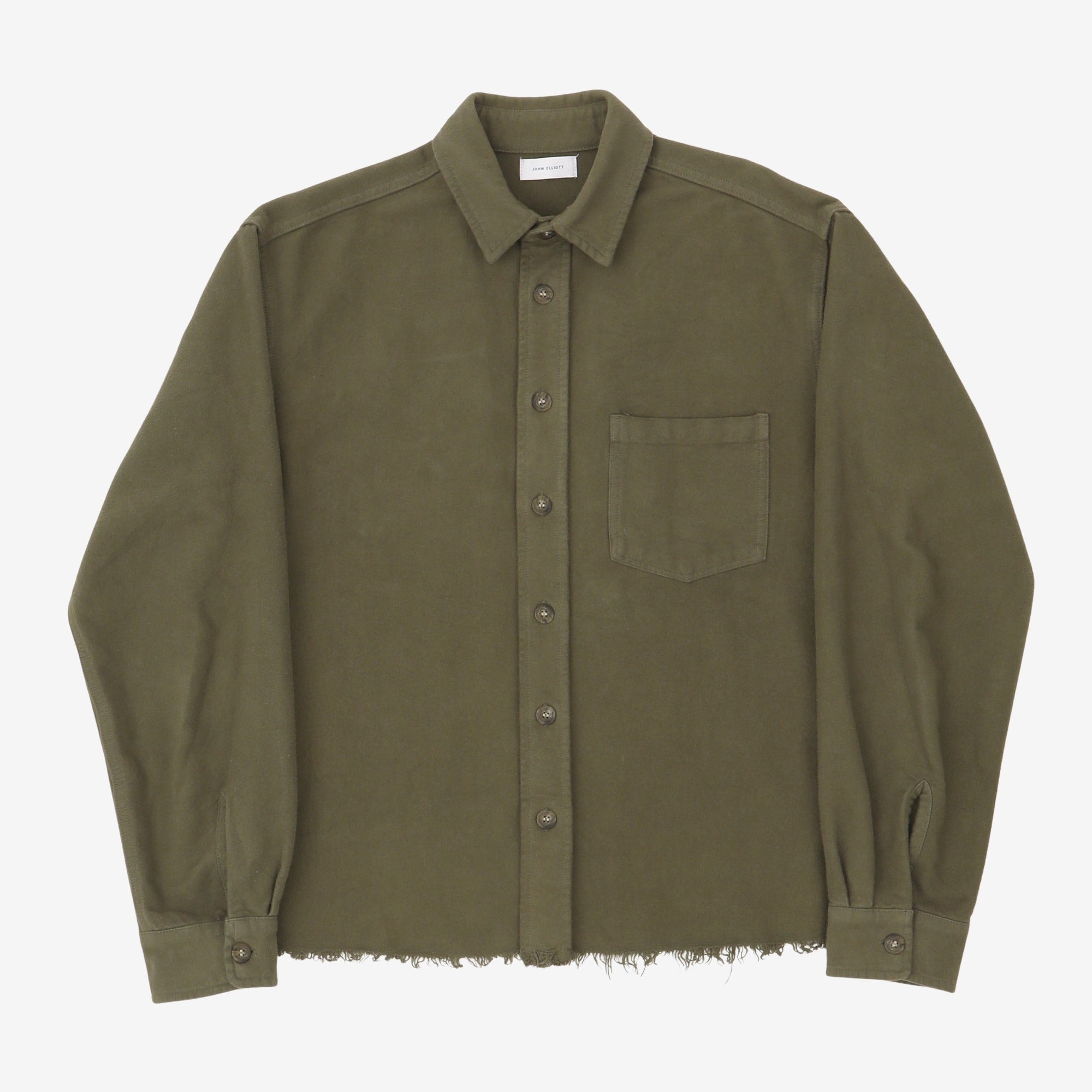 Solid Hemi Oversized Shirt