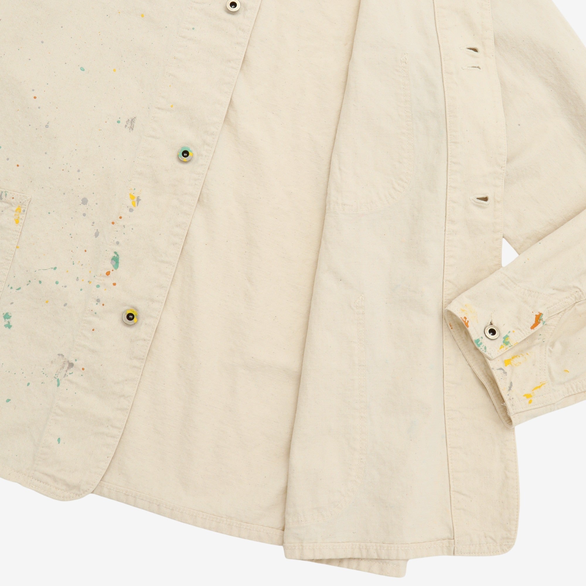 1940s Coverall Jacket (Paint Splatter)