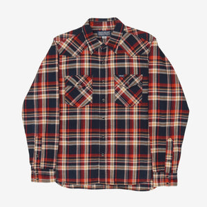 Check Flannel Western Shirt