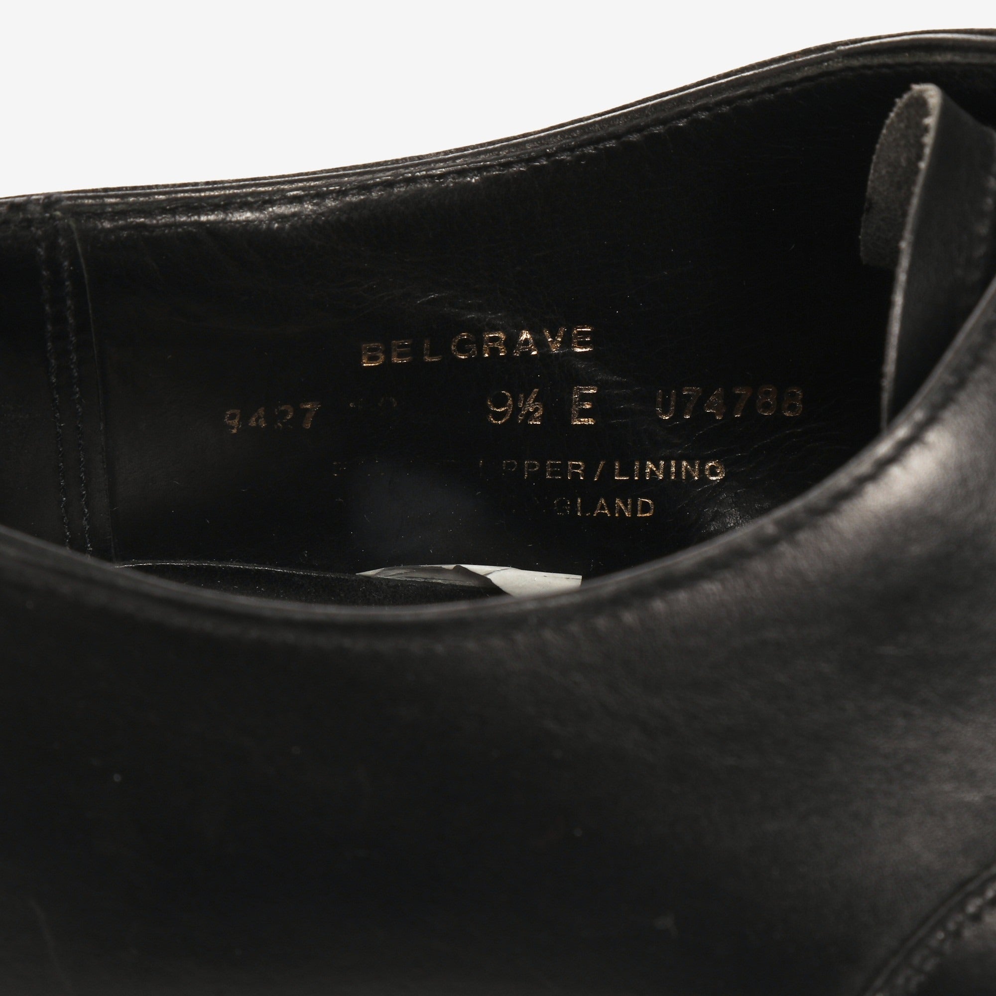 Belgrave Oxford (Black Calf)
