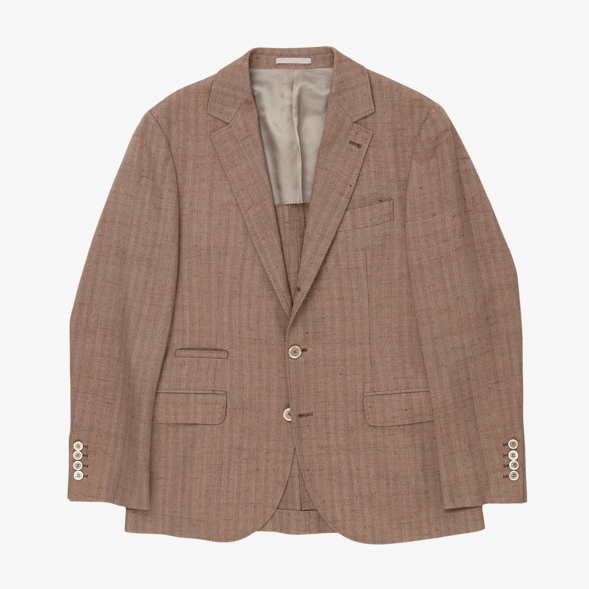 Silk Twill Blazer