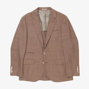 Silk Twill Blazer