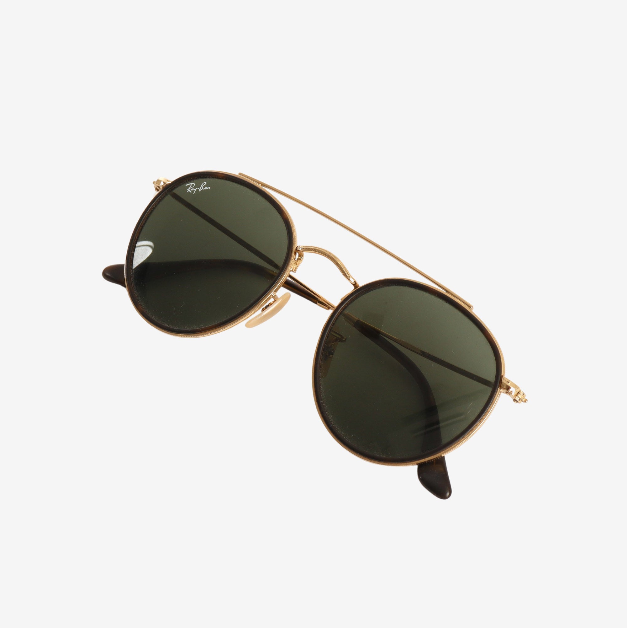 Round Double Bridge Sunglasses