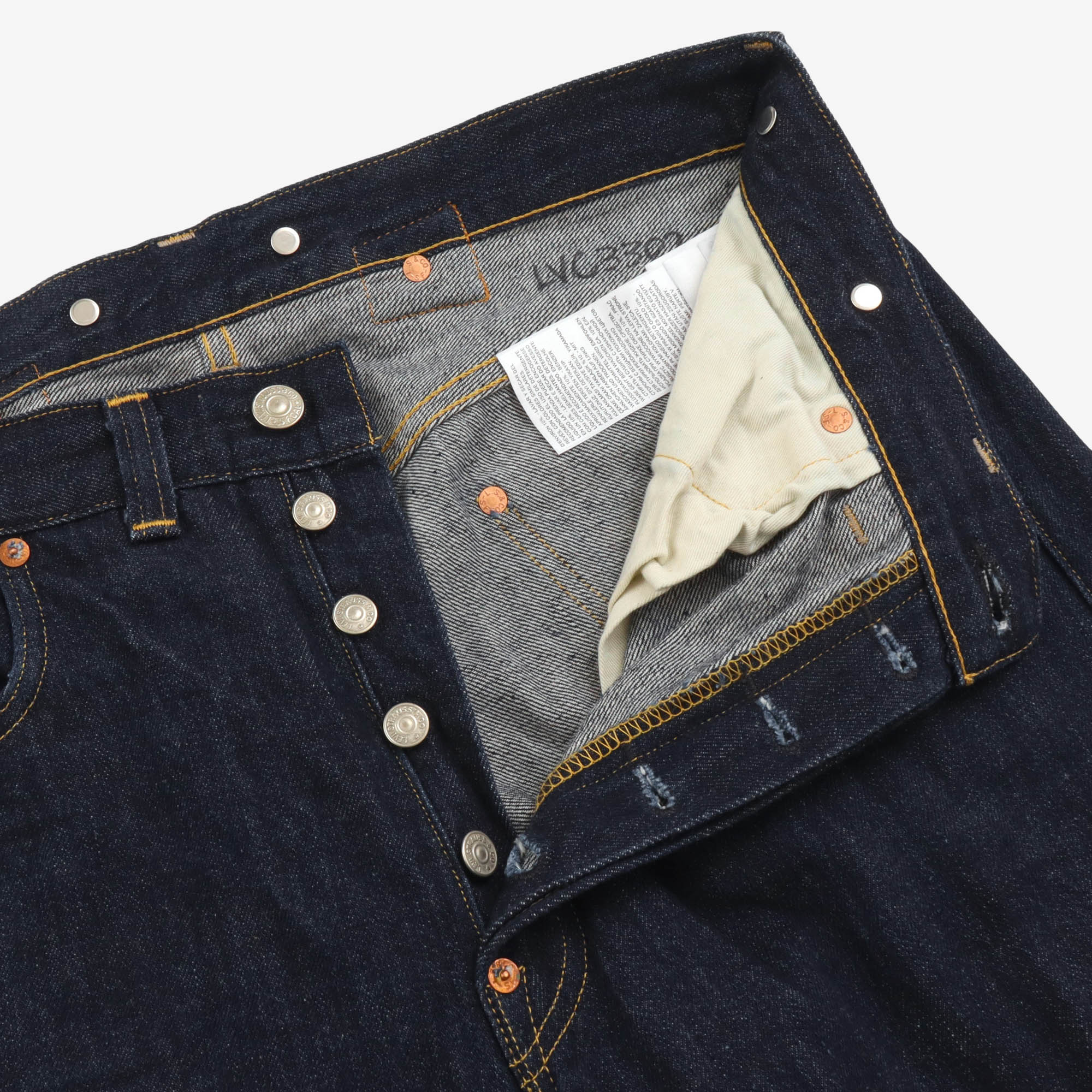 1933 501XX Selvedge Denim (33W x 29L)