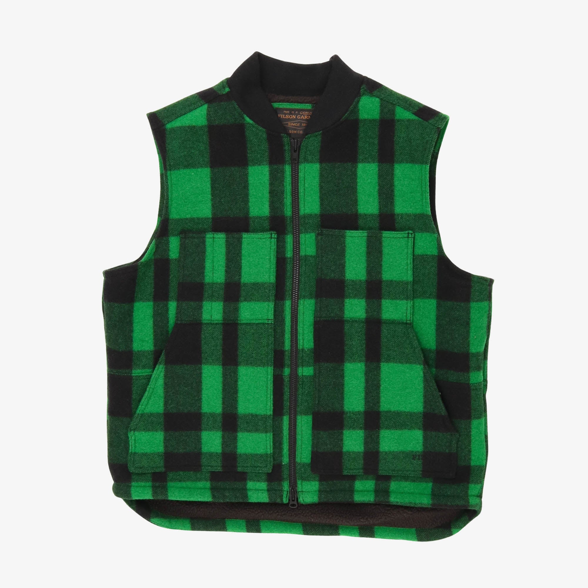 Lined Mackinaw Work Vest