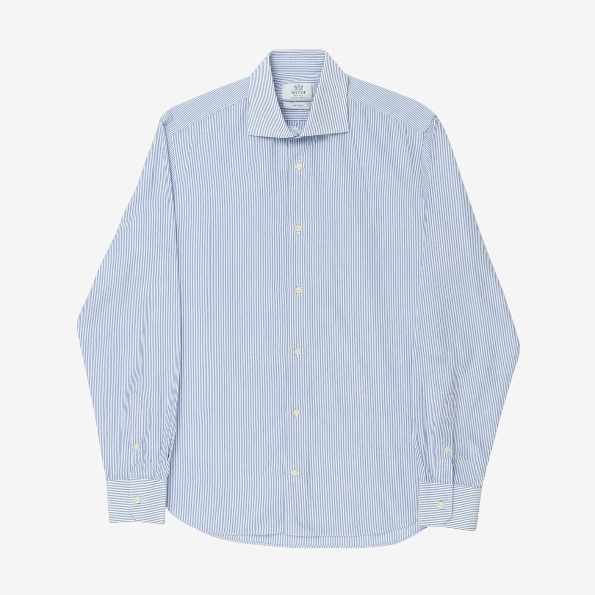 Striped Poplin Shirt