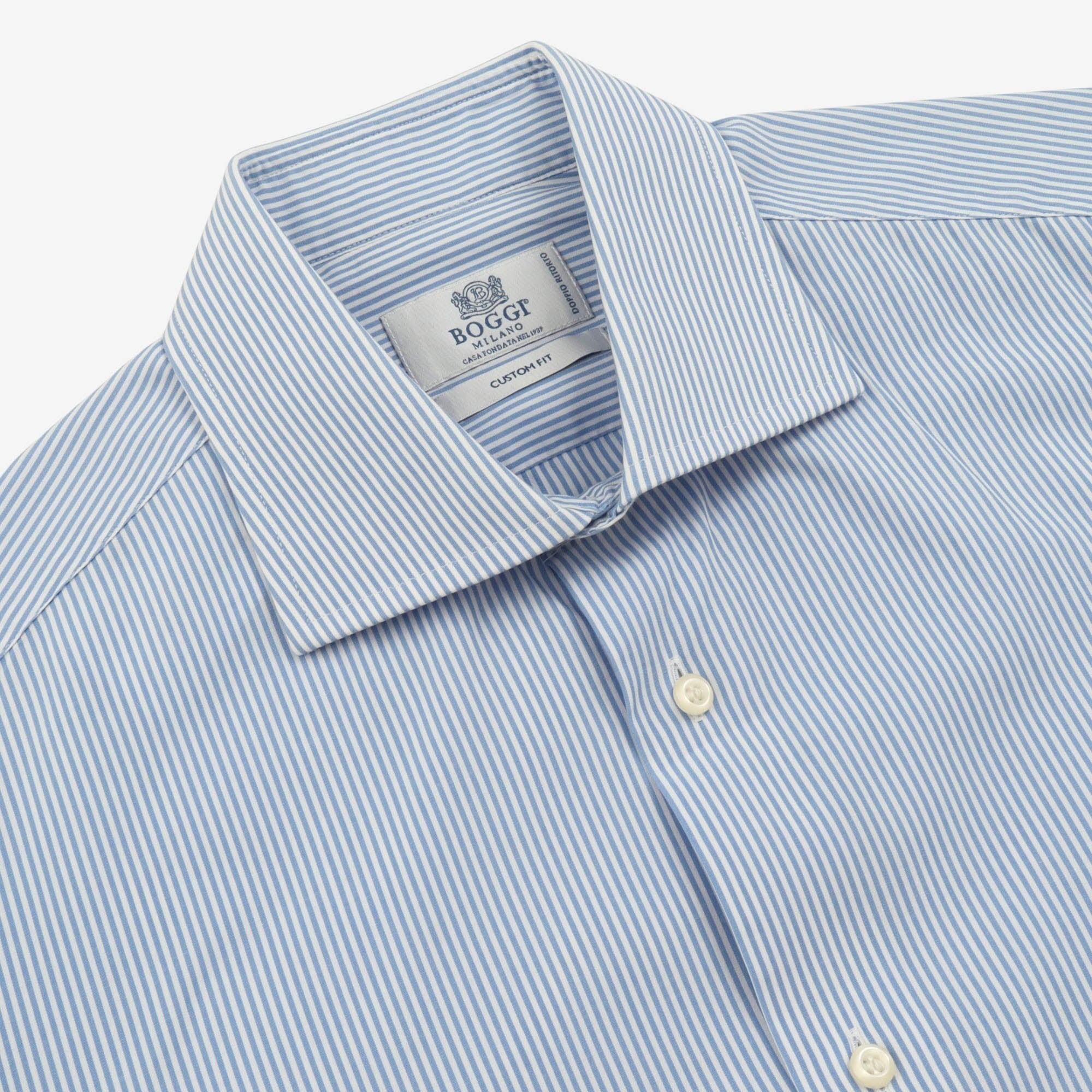 Striped Poplin Shirt