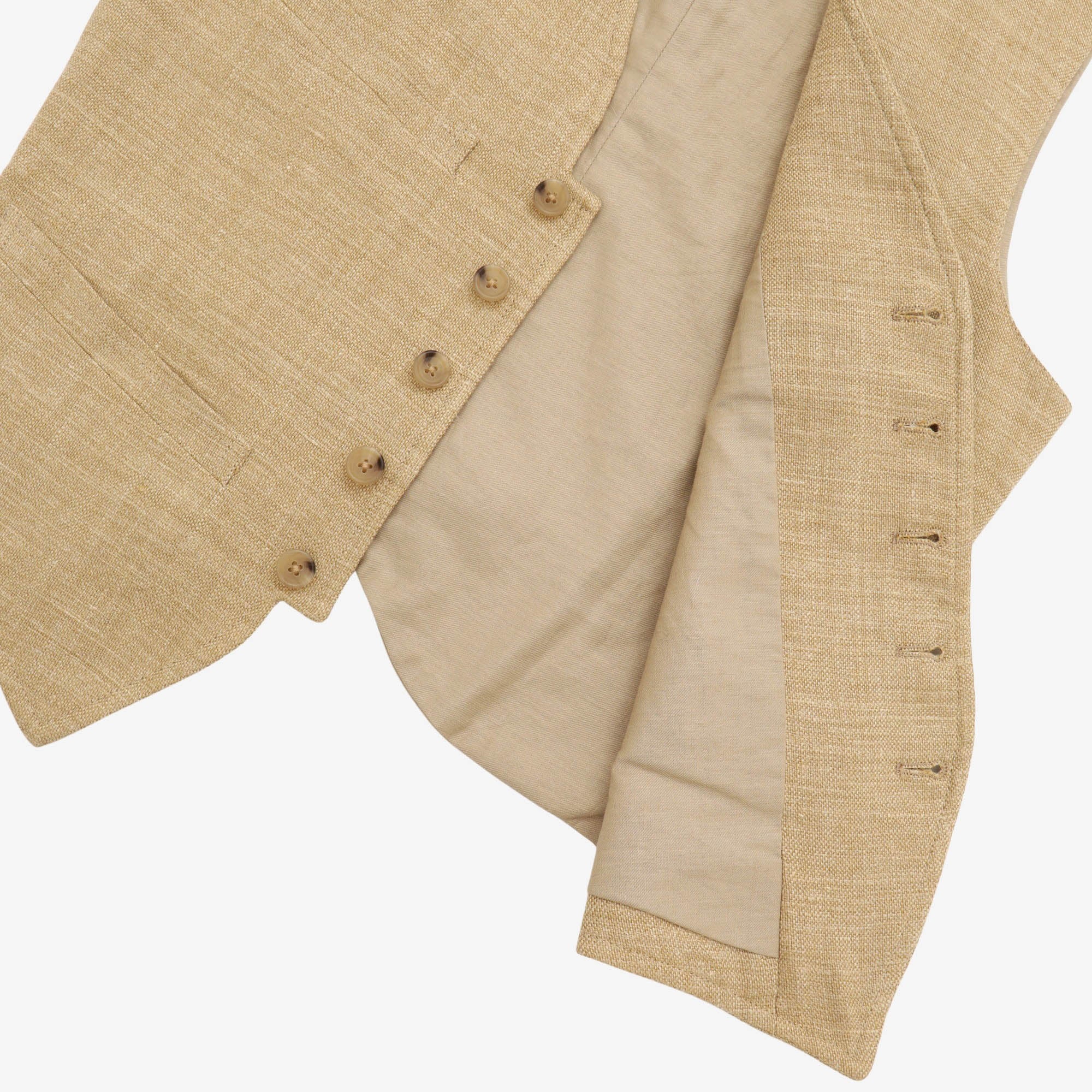 Rugby Linen-Silk Waistcoat