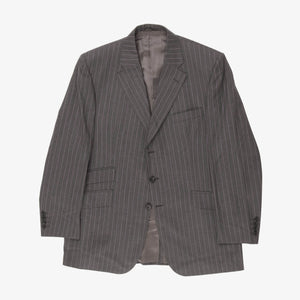 Pin Stripe Wool Suit