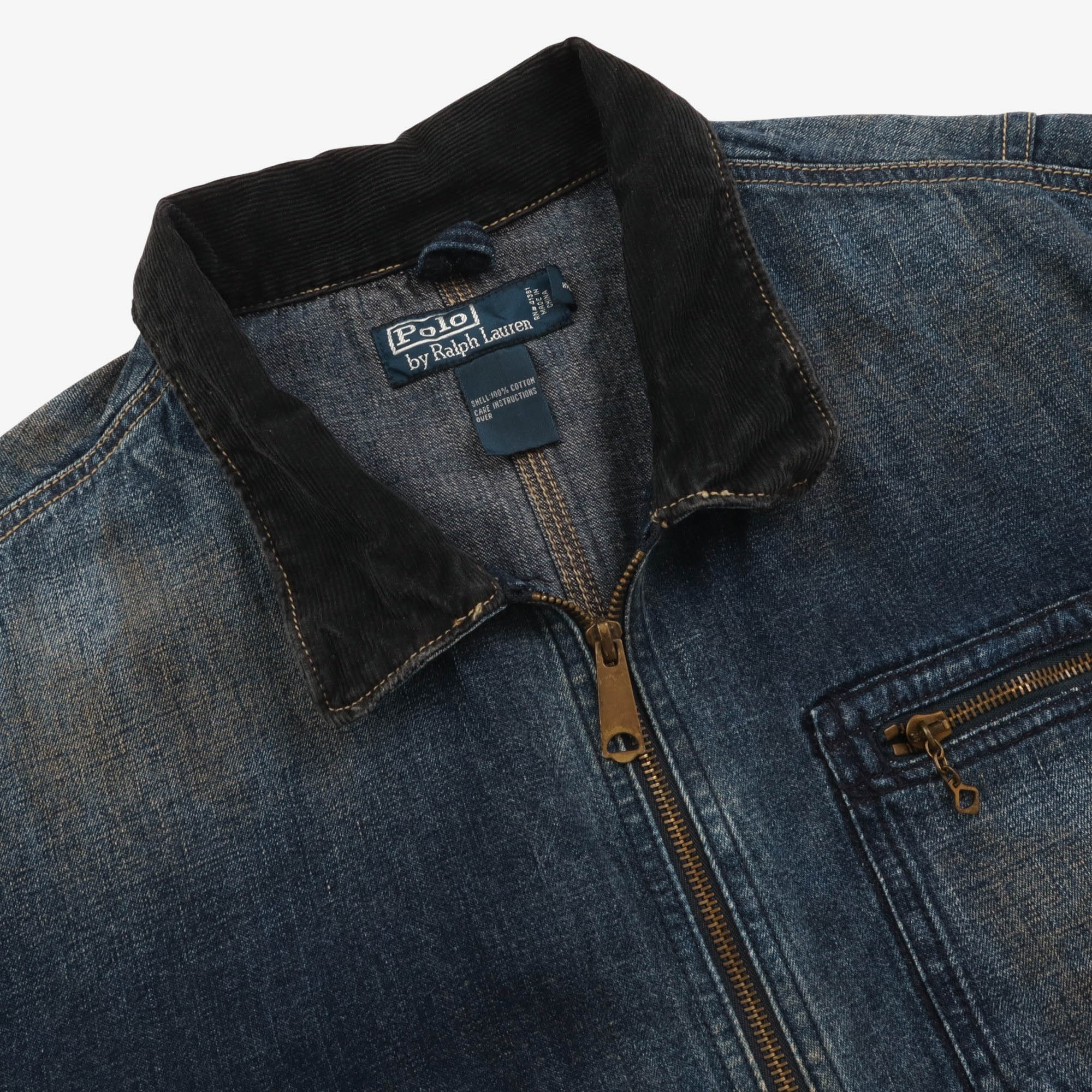 Distressed Denim Jacket
