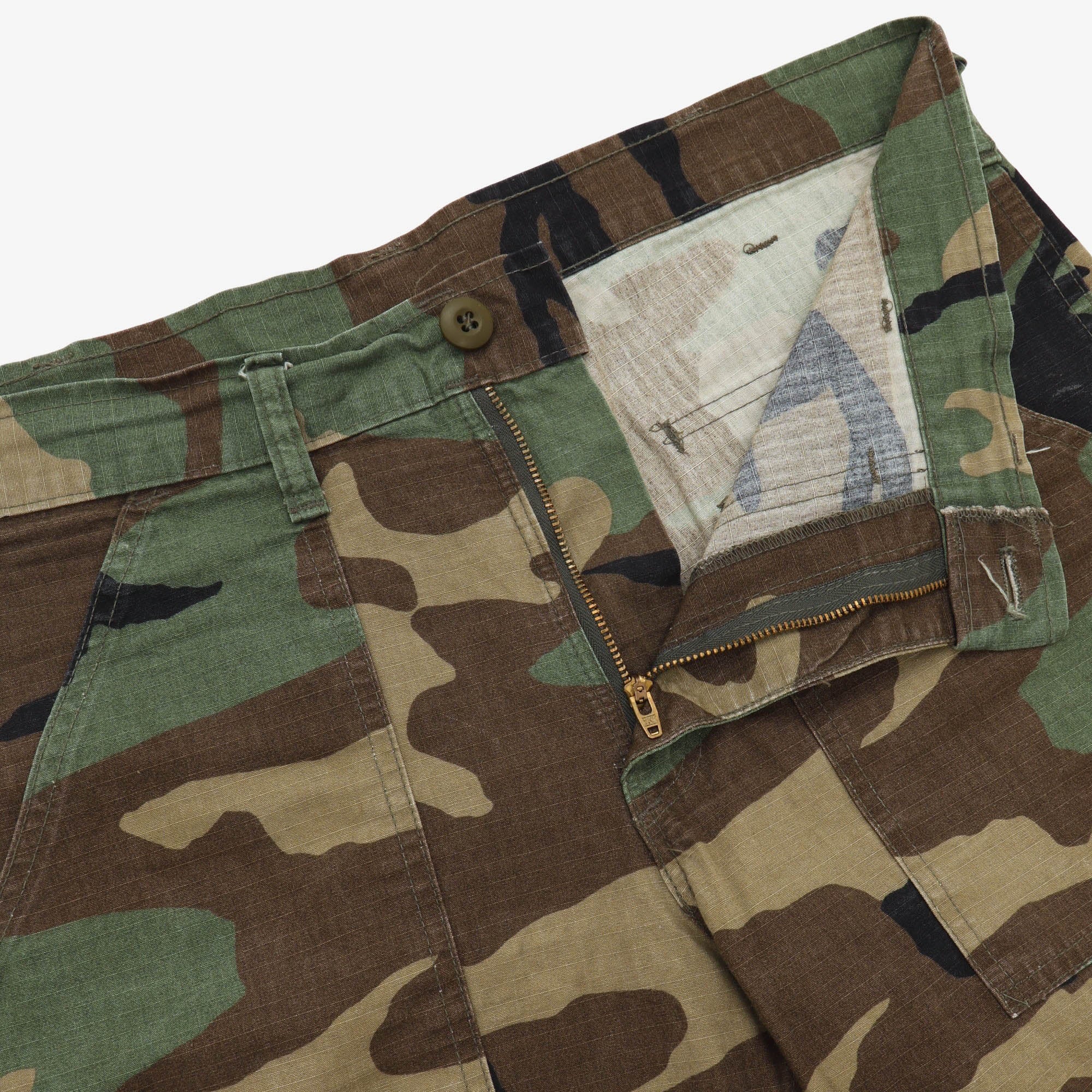 Camo Fatigue Shorts