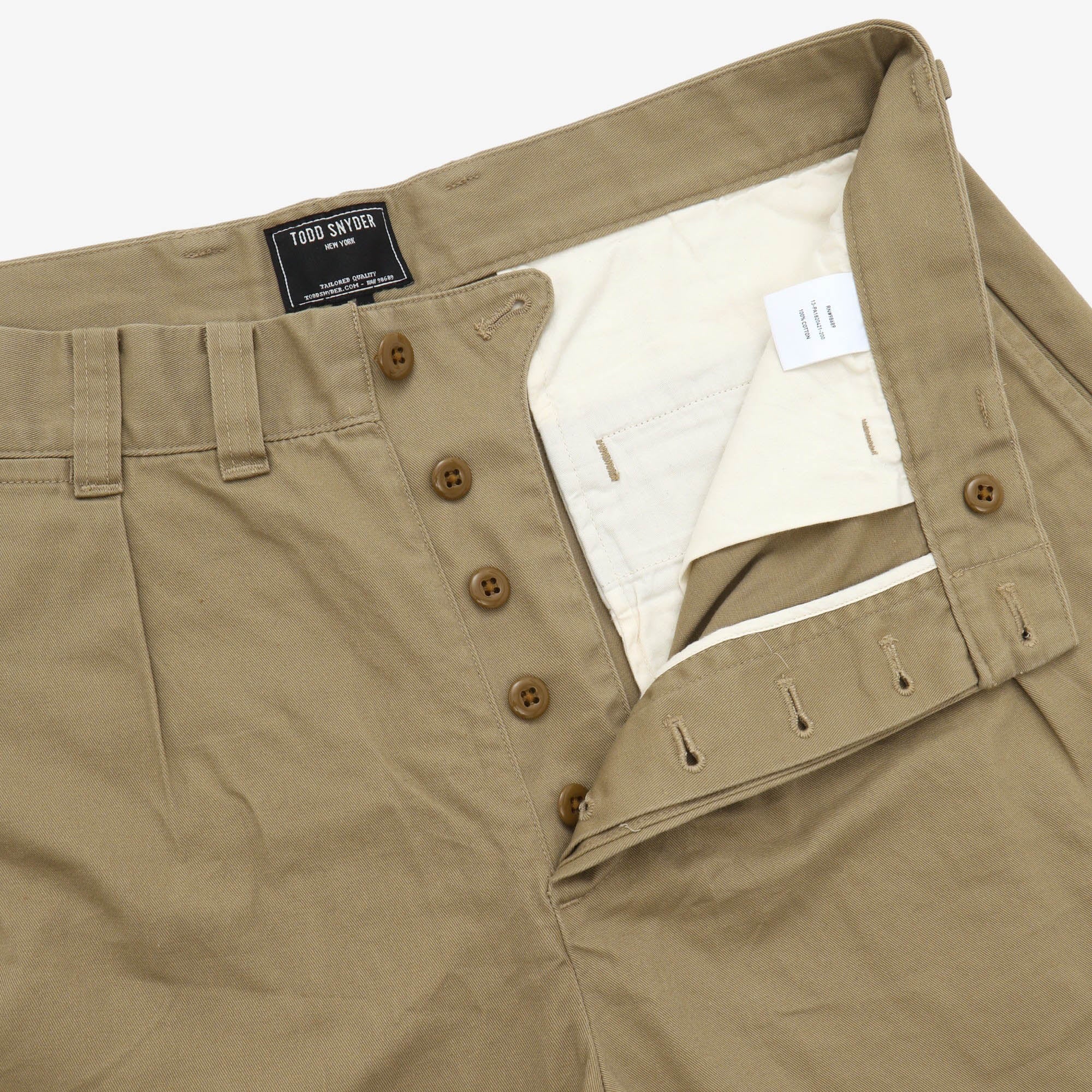 Pleated Shorts