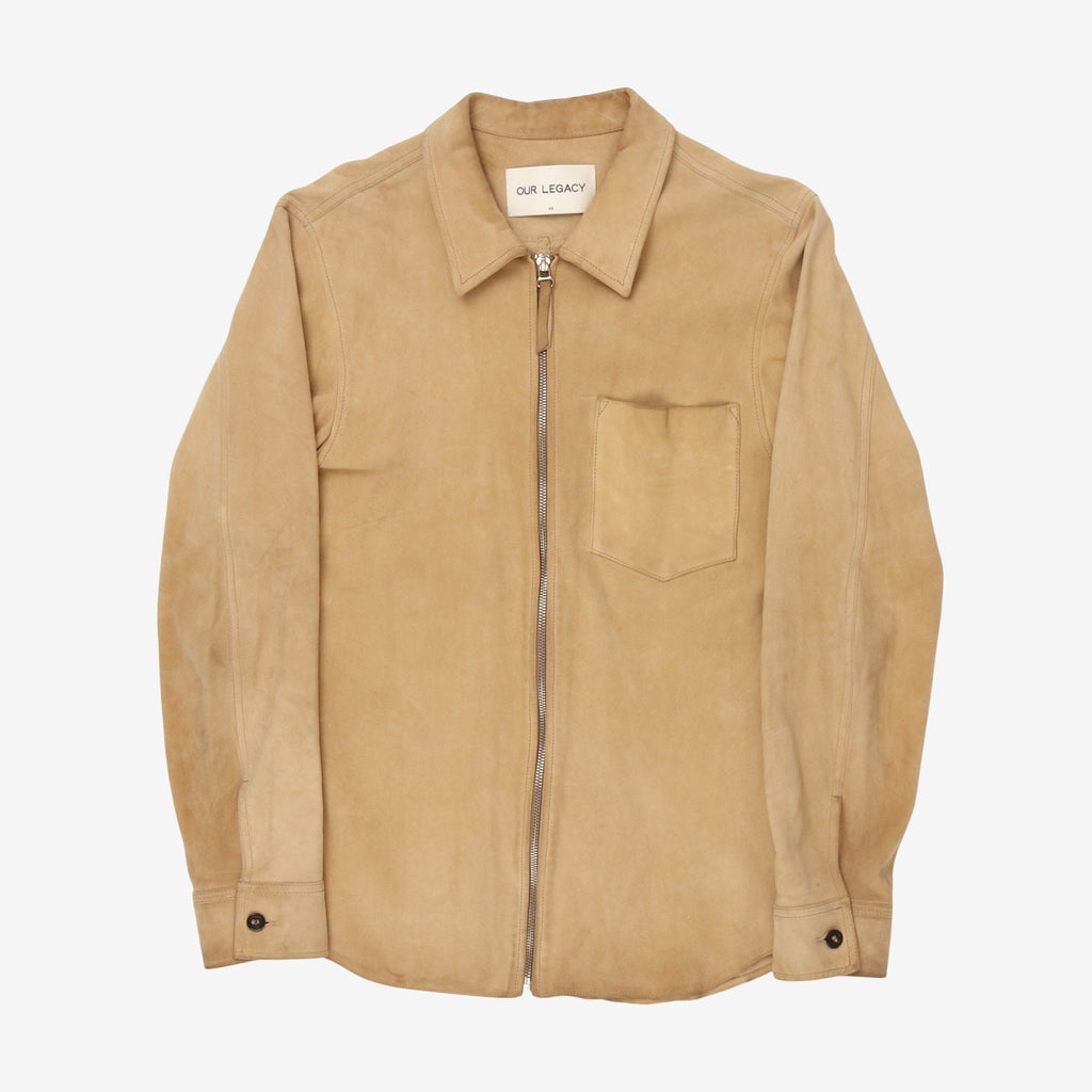 Our Legacy Suede Zip Shirt – Marrkt