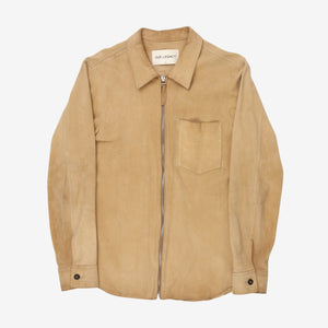 Suede Zip Shirt