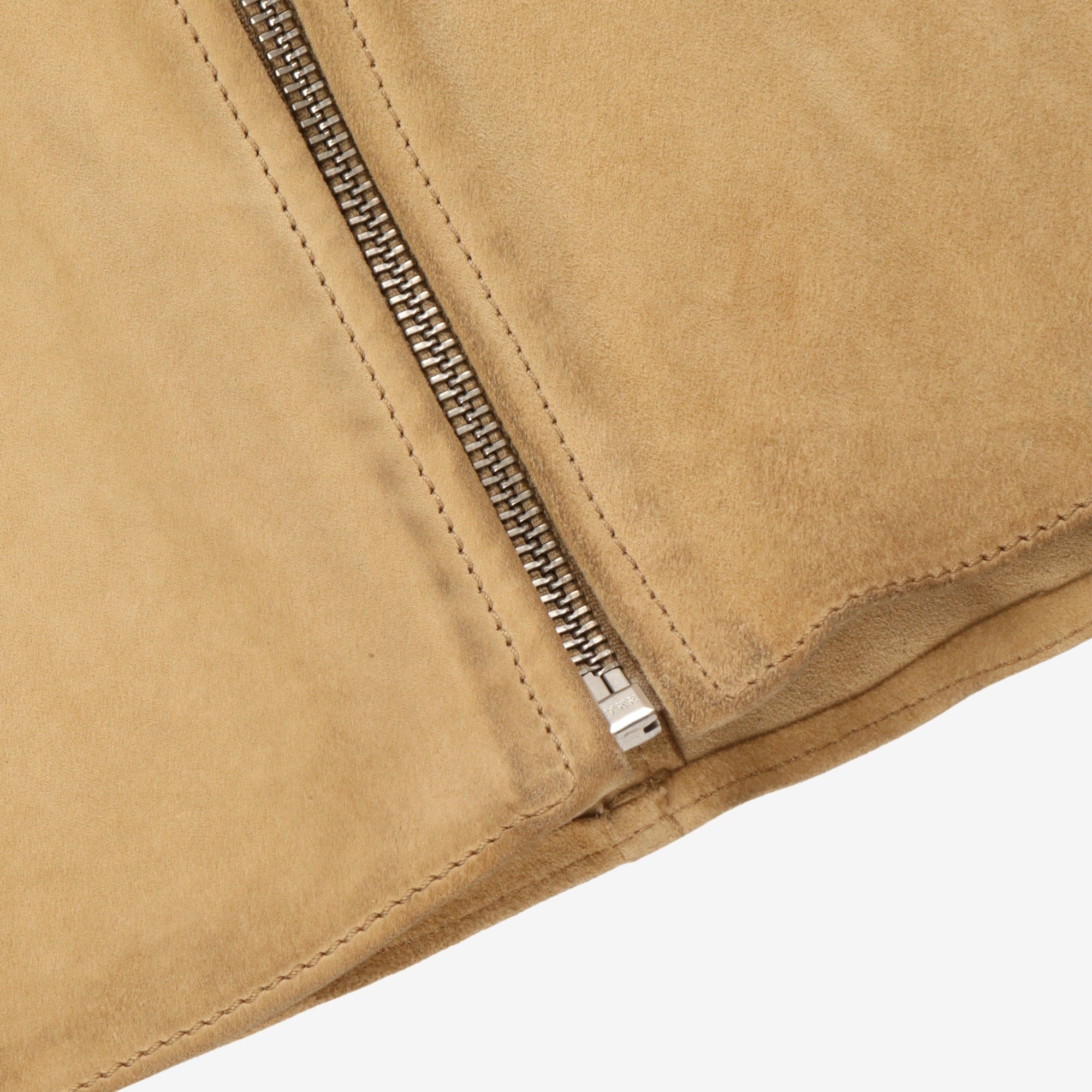 Suede Zip Shirt