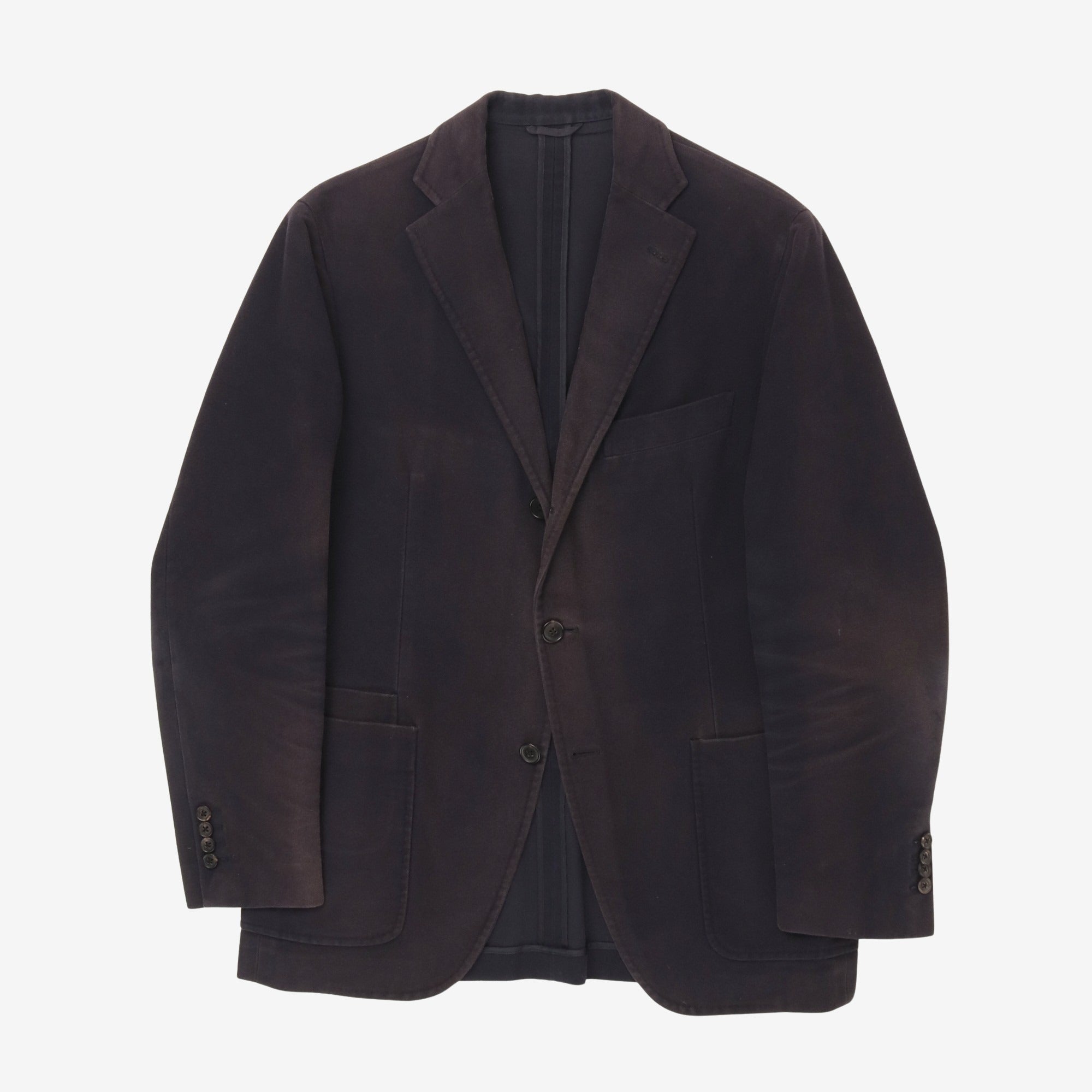 Brushed Cotton Tailored Jacket