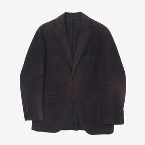 Brushed Cotton Tailored Jacket
