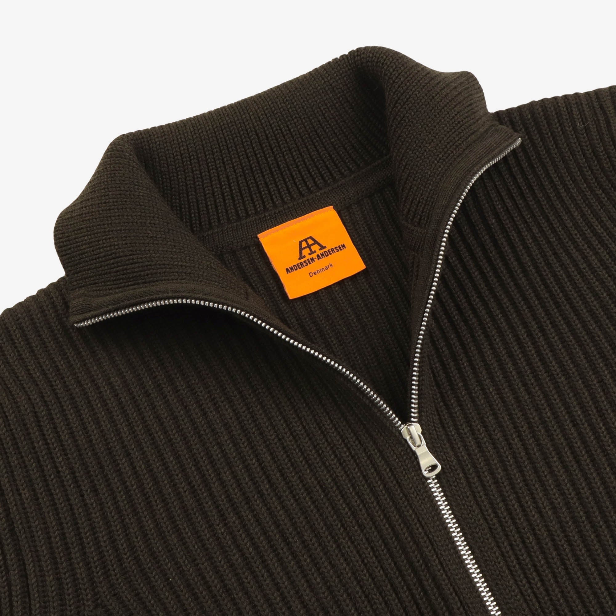 Wool Full Zip Sweater