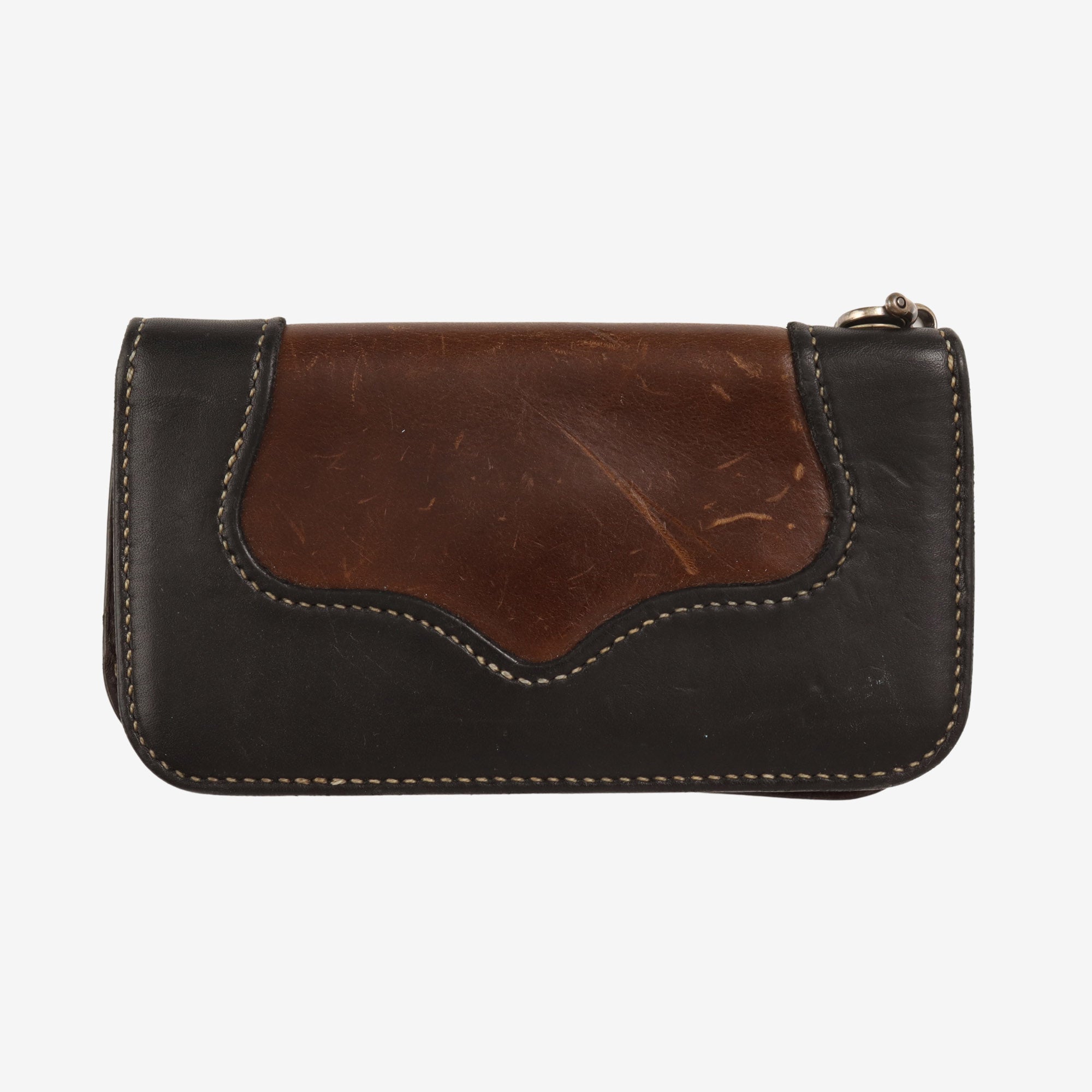 Two Tone Long Wallet