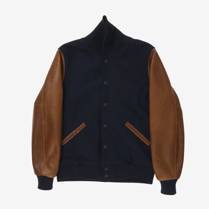 Leather & Wool Varsity Jacket
