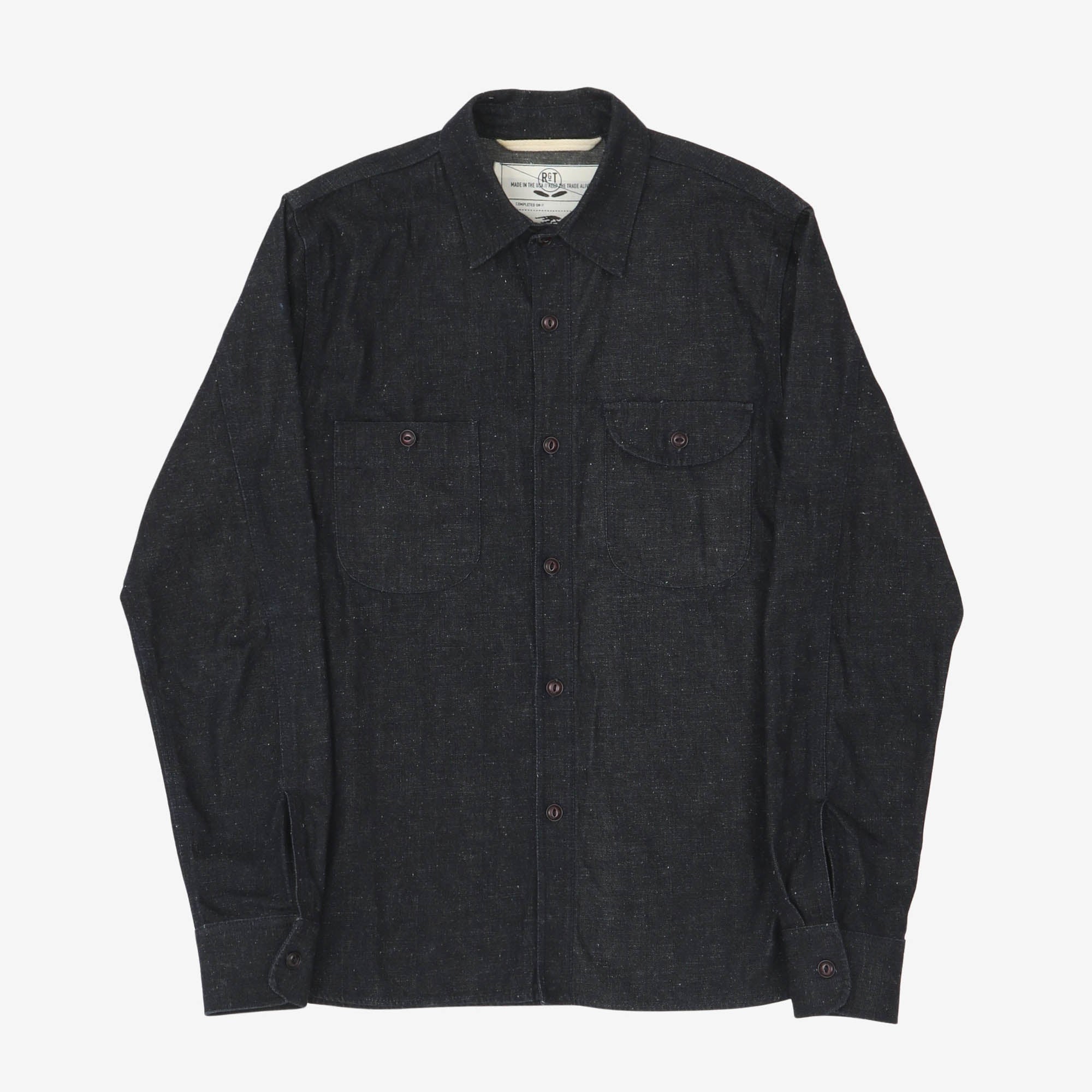Selvedge Denim Service Shirt