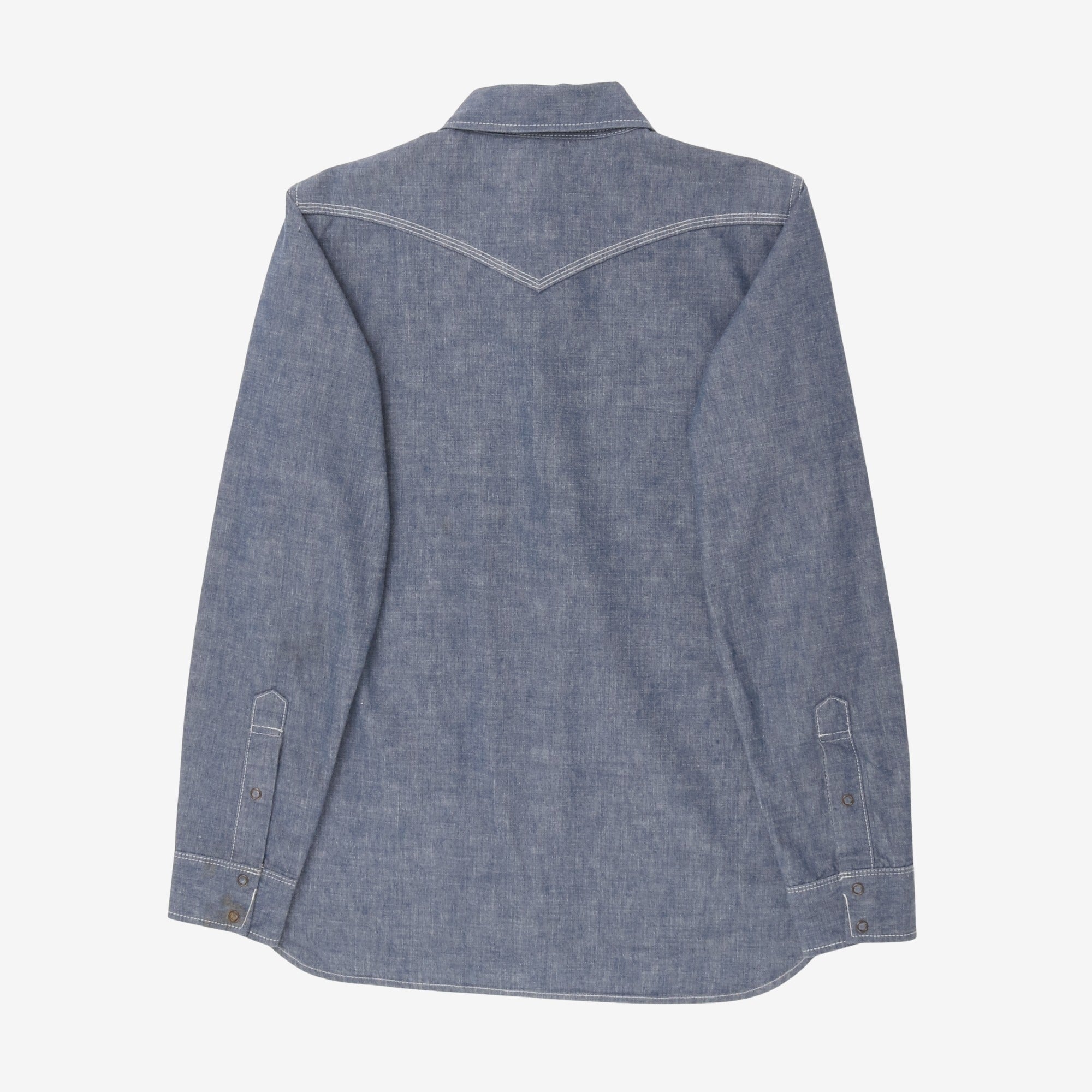 10oz Selvedge Chambray Western Shirt