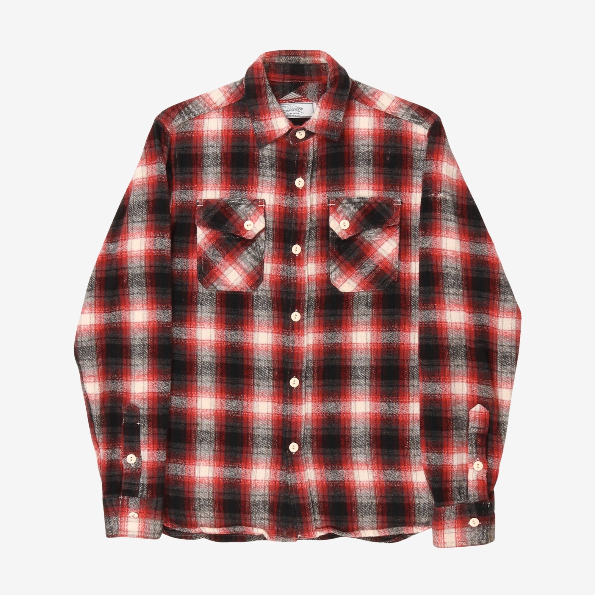 Crosscut Flannel Shirt