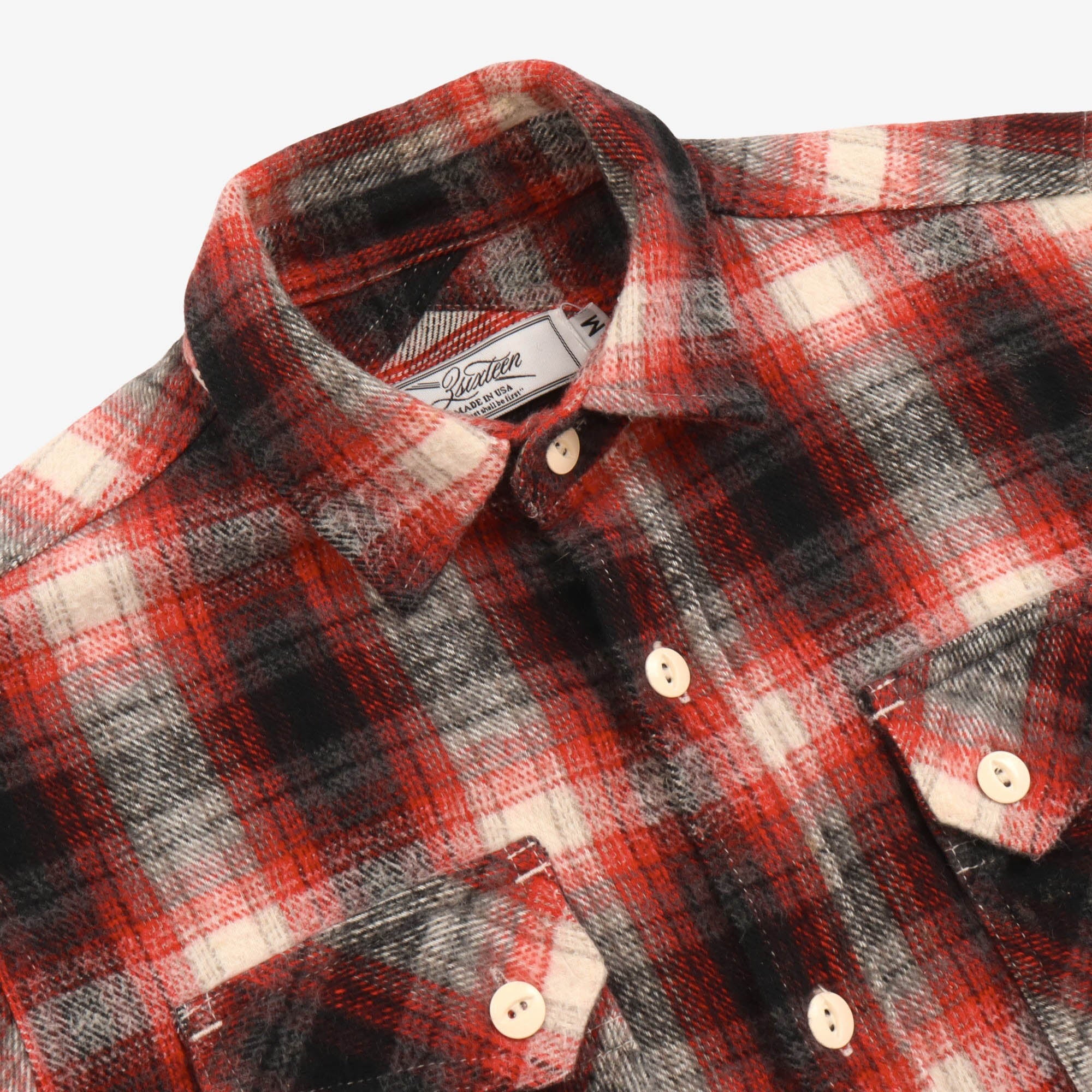 Crosscut Flannel Shirt