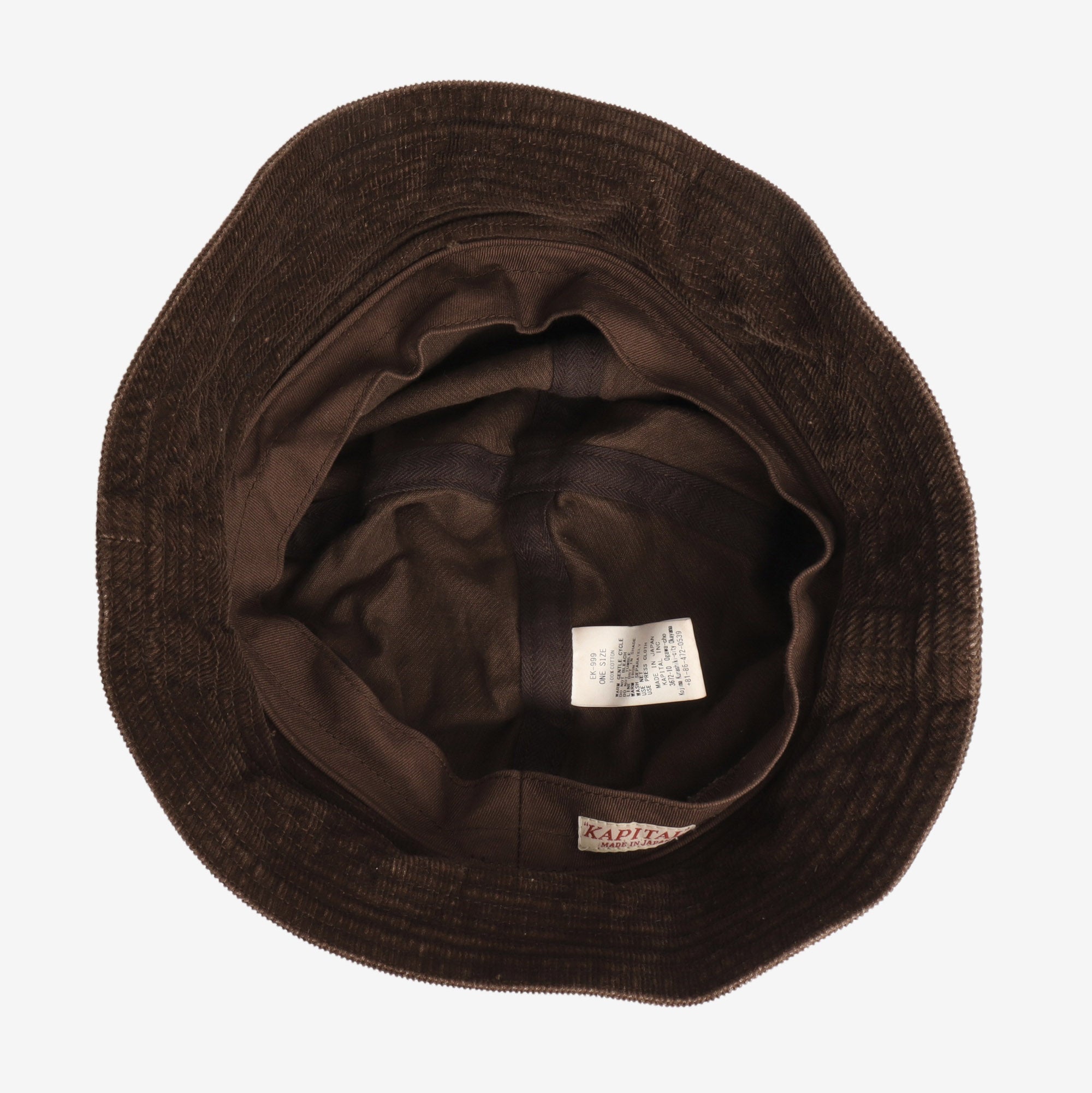 4-Pocket Cord Bucket Hat