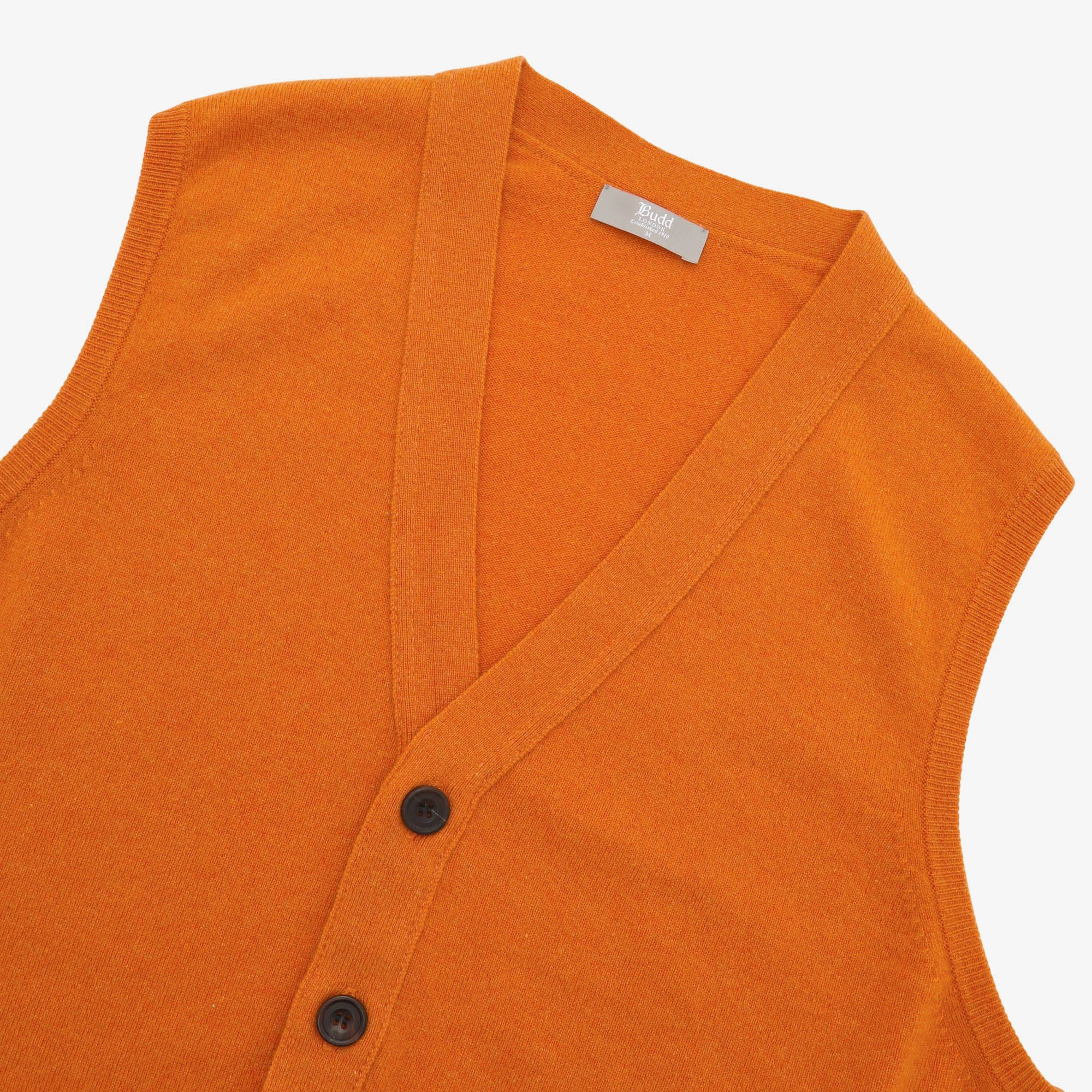 Wilton Cashmere Sleeveless Cardigan