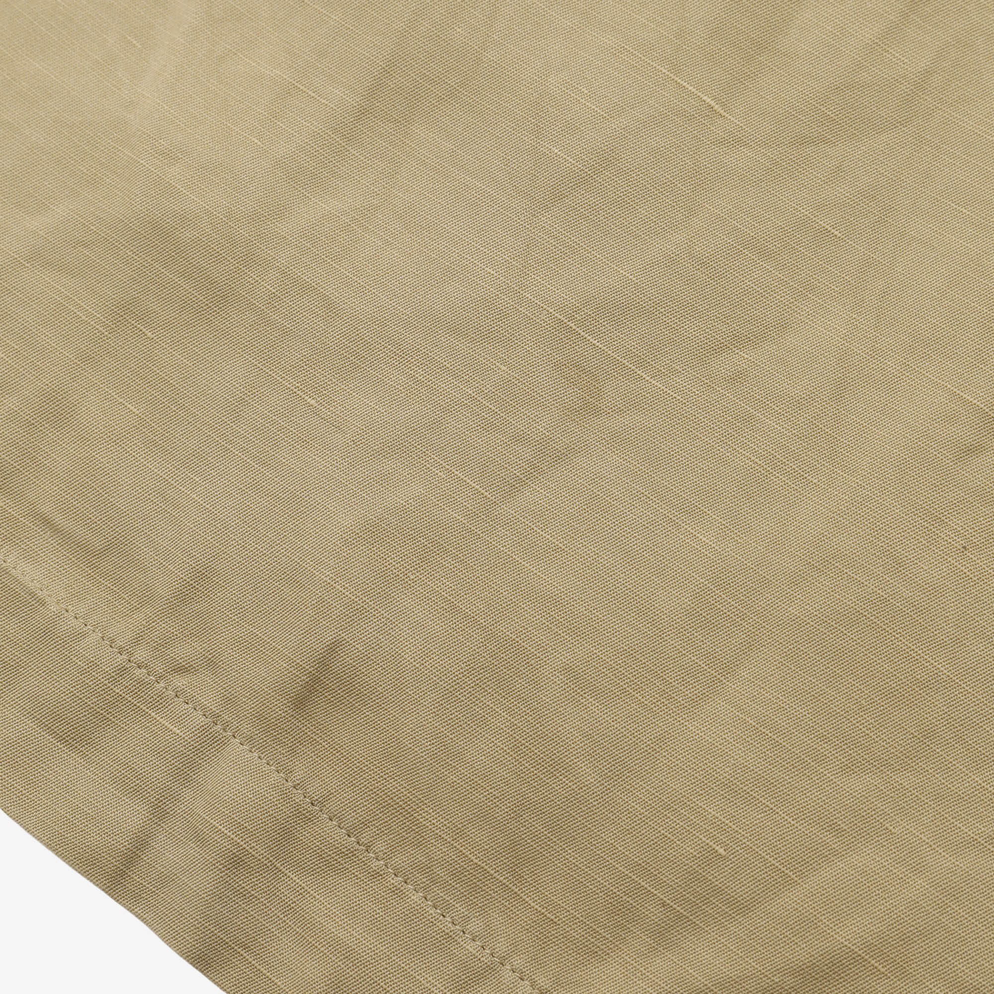 Silk-Linen Camp Collar Shirt