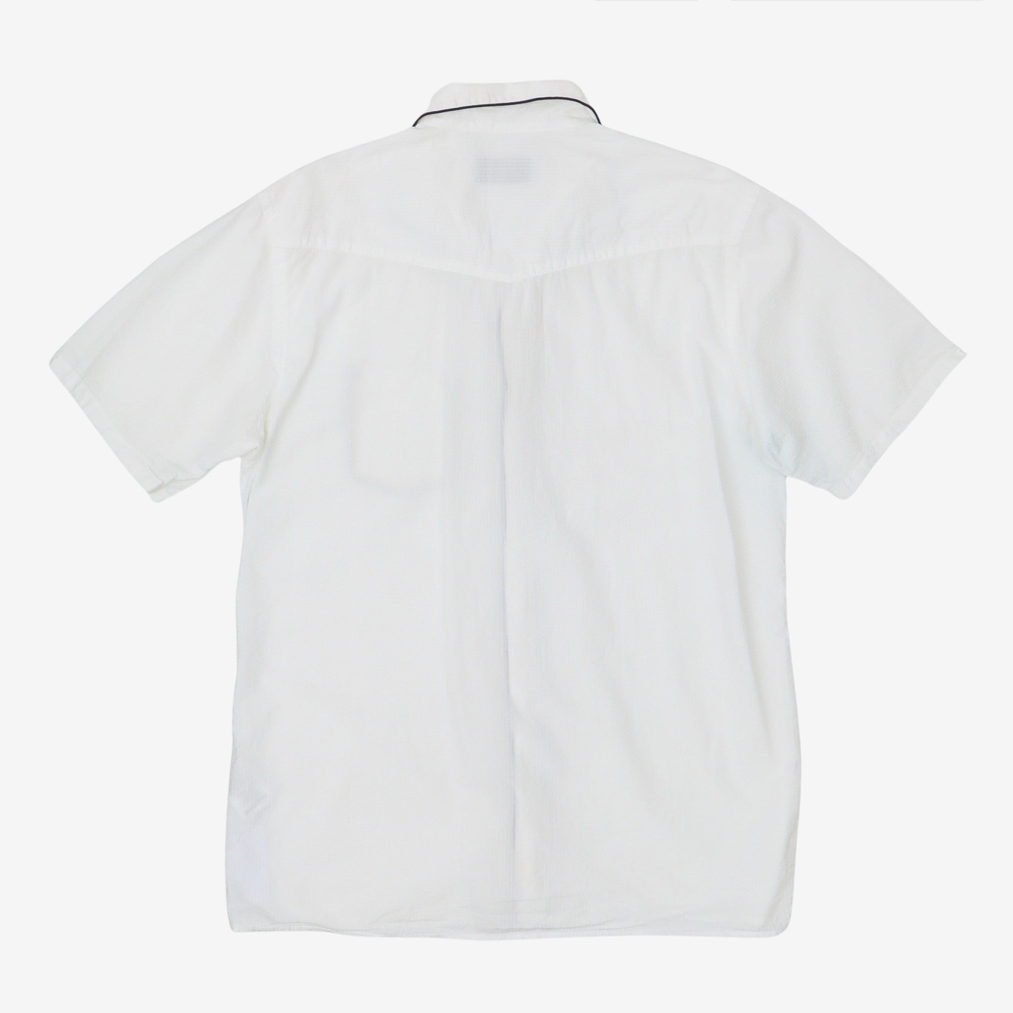 Eren Piped Seersucker Shirt