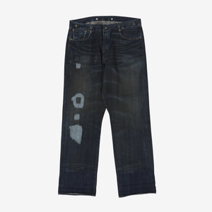 Ltd Edition Cinch Back Selvedge Denim USA (37W X 30.5L)